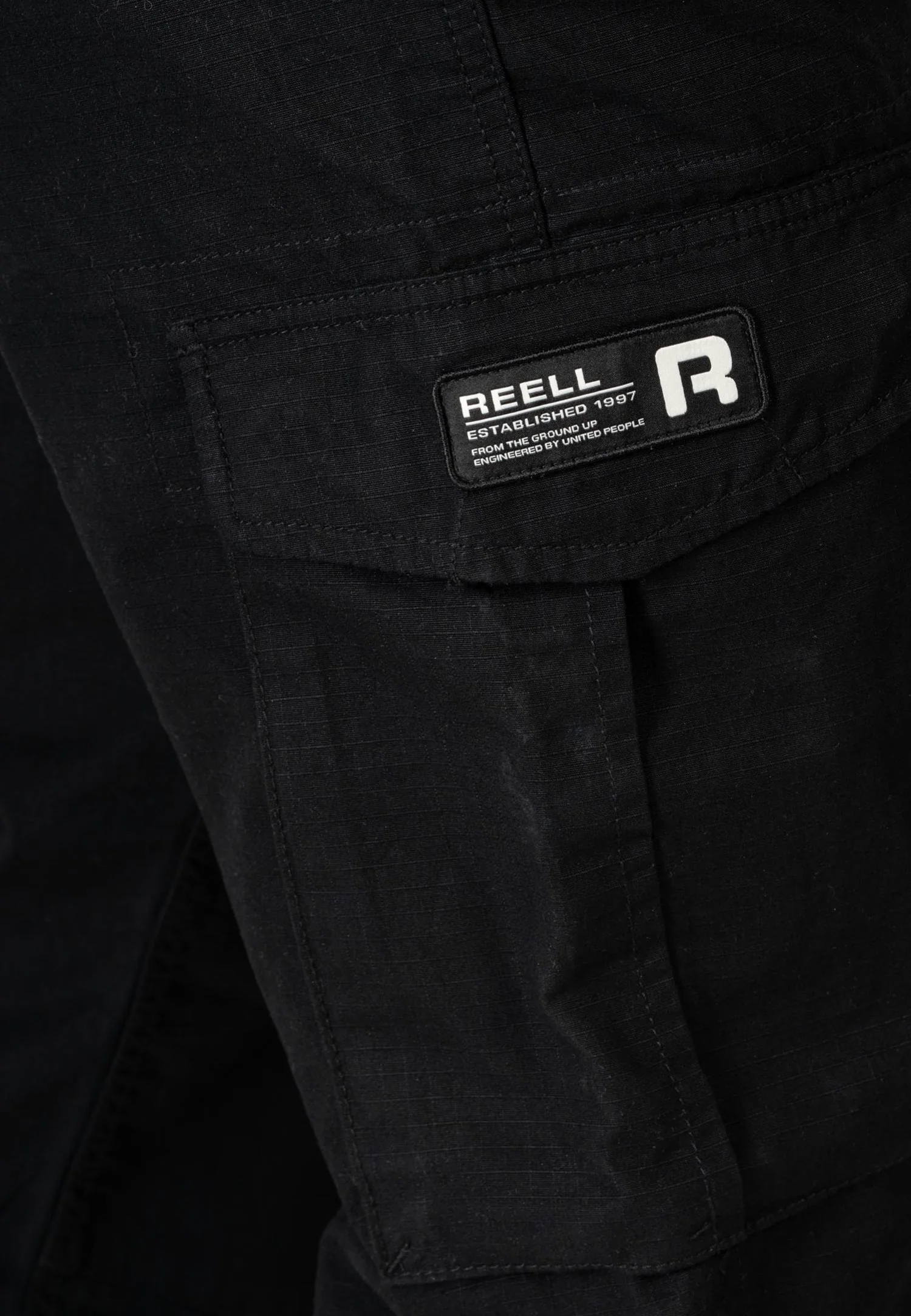 REELL - Cargo Ripstop Deep Black - Pants - Image 3
