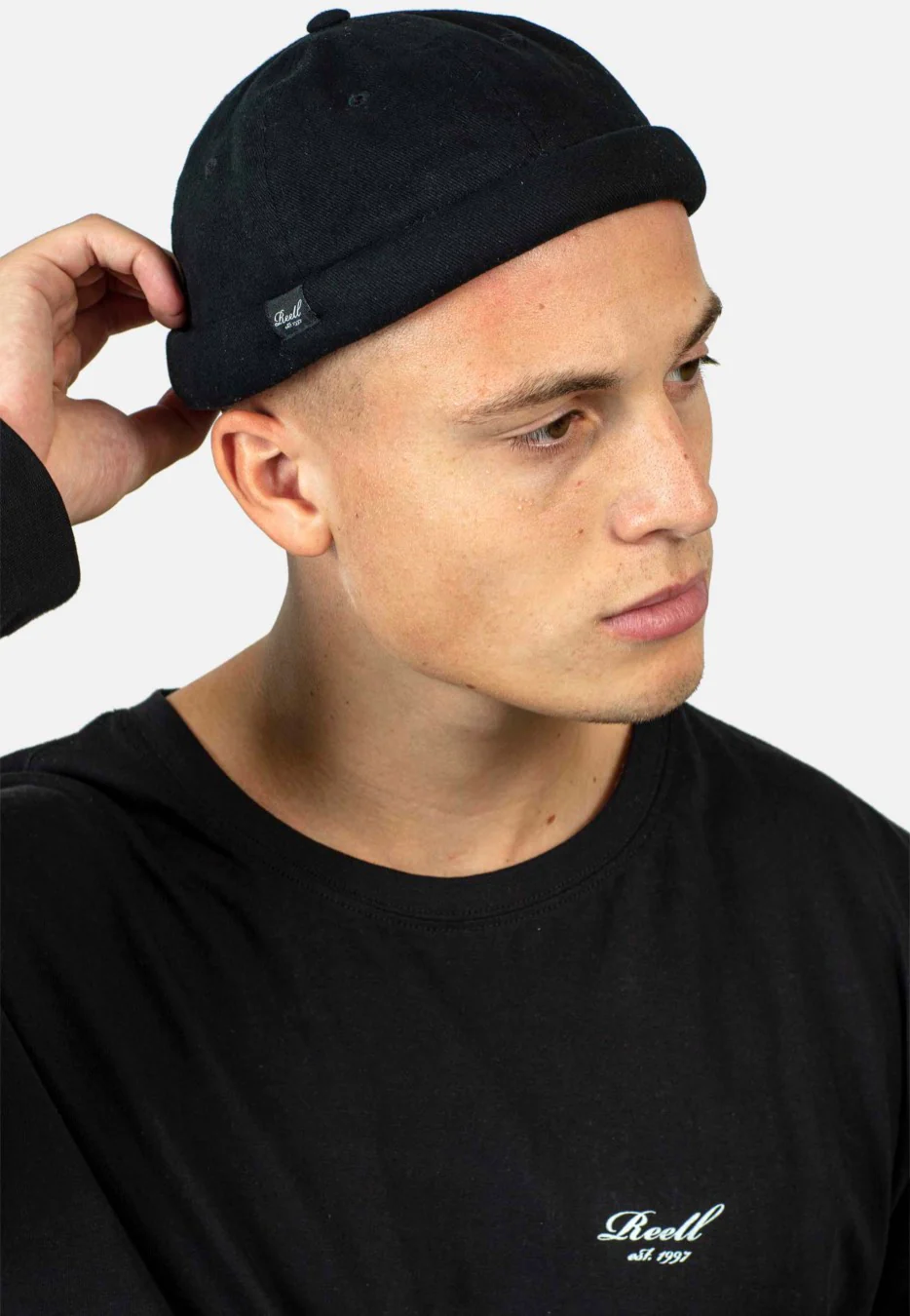 REELL - Docker Black - Docker Cap - Image 2