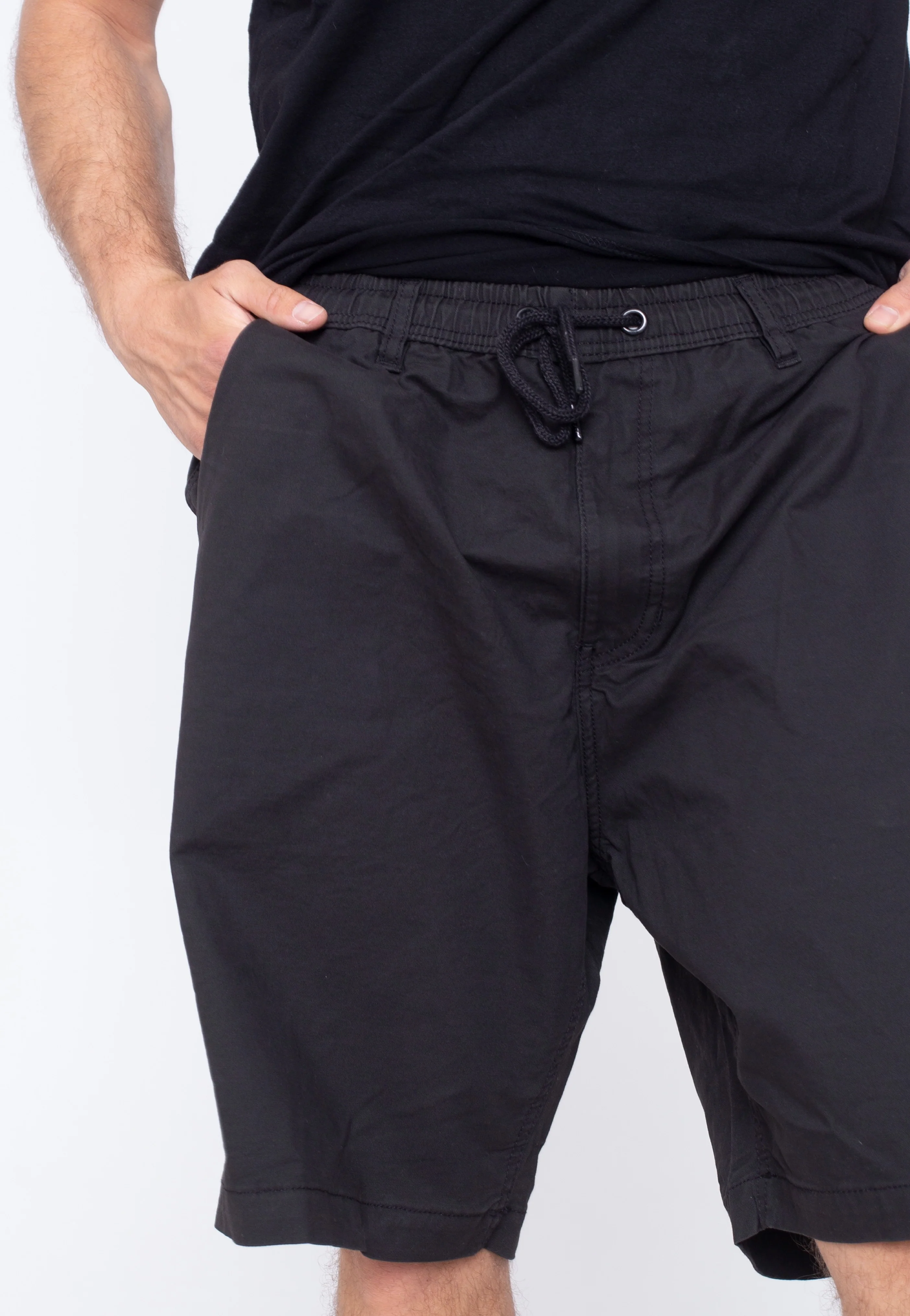 REELL - Reflex Hustler Black Canvas - Shorts - Image 6