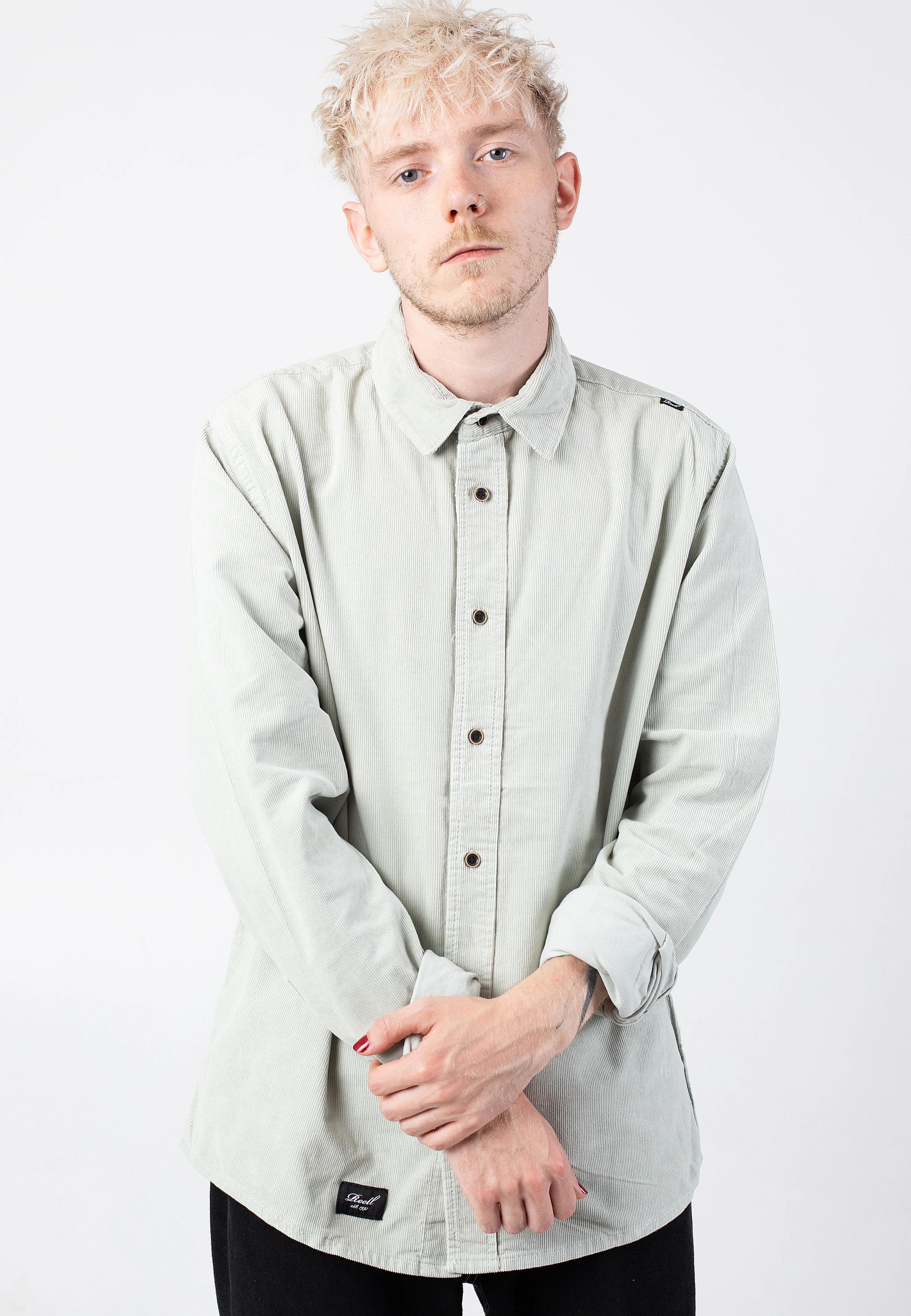 REELL - Strike Aqua Grey - Shirt