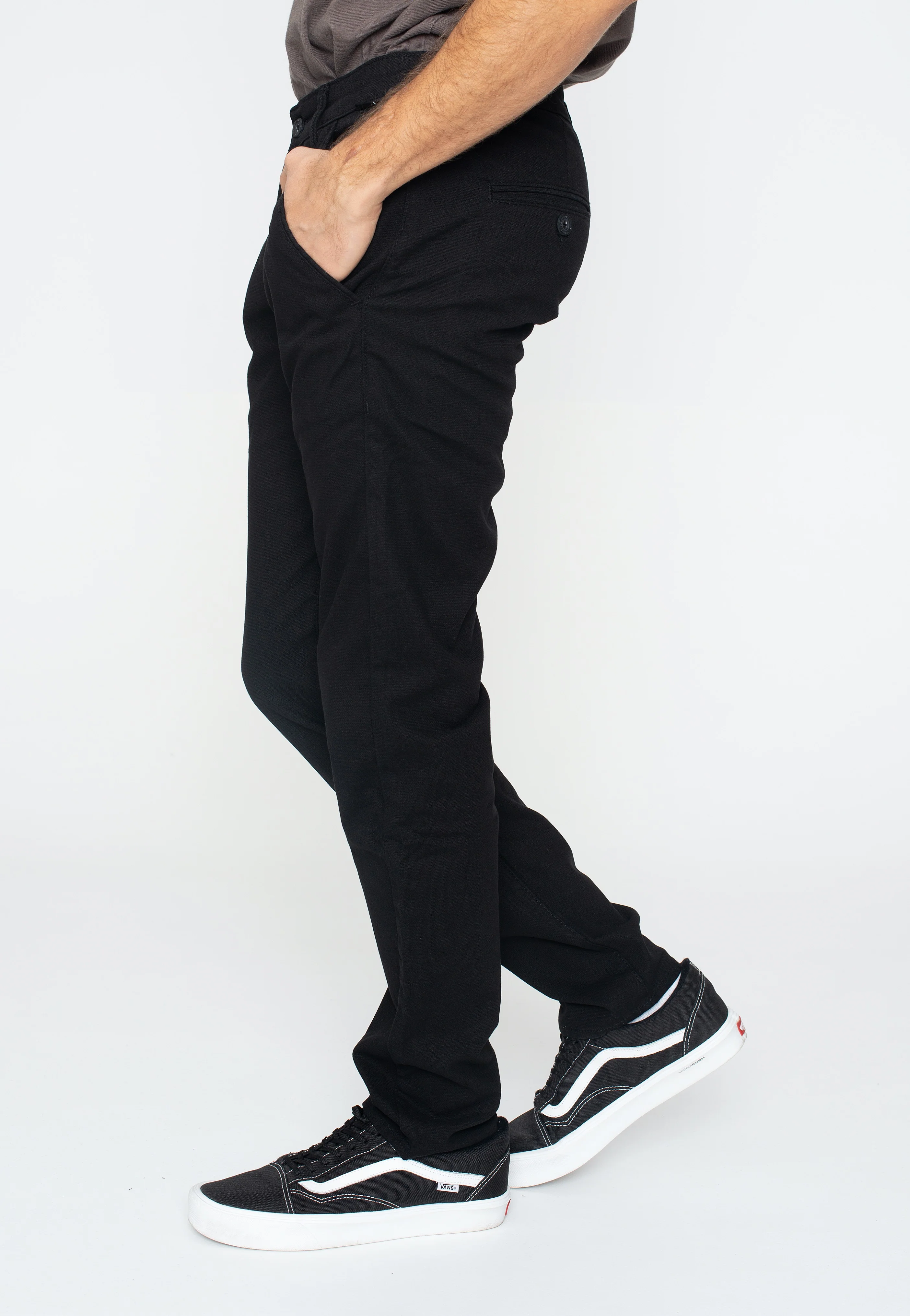 REELL - Superior Flex Chino Diamond Black - Pants - Image 2