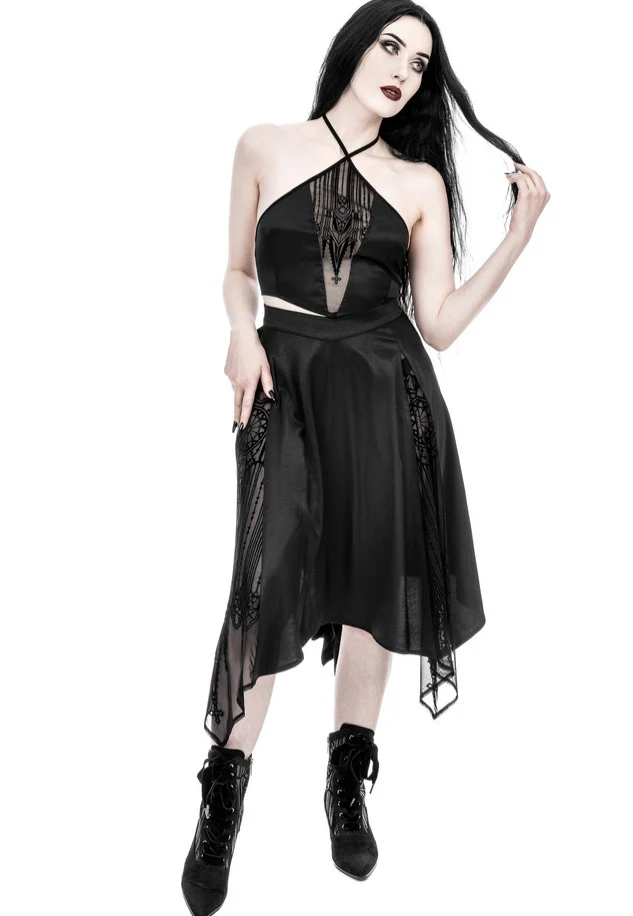 Restyle - Afterlife Halterneck Black - Top - Image 5
