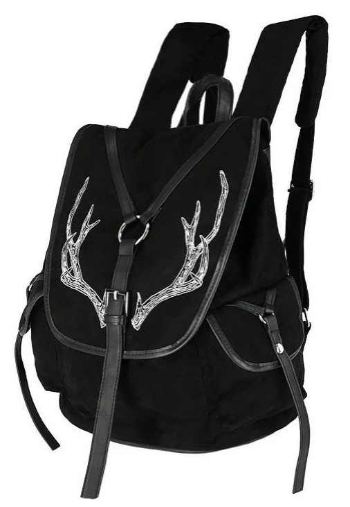 Restyle - Antlers Pagan Black - Backpack - Image 2