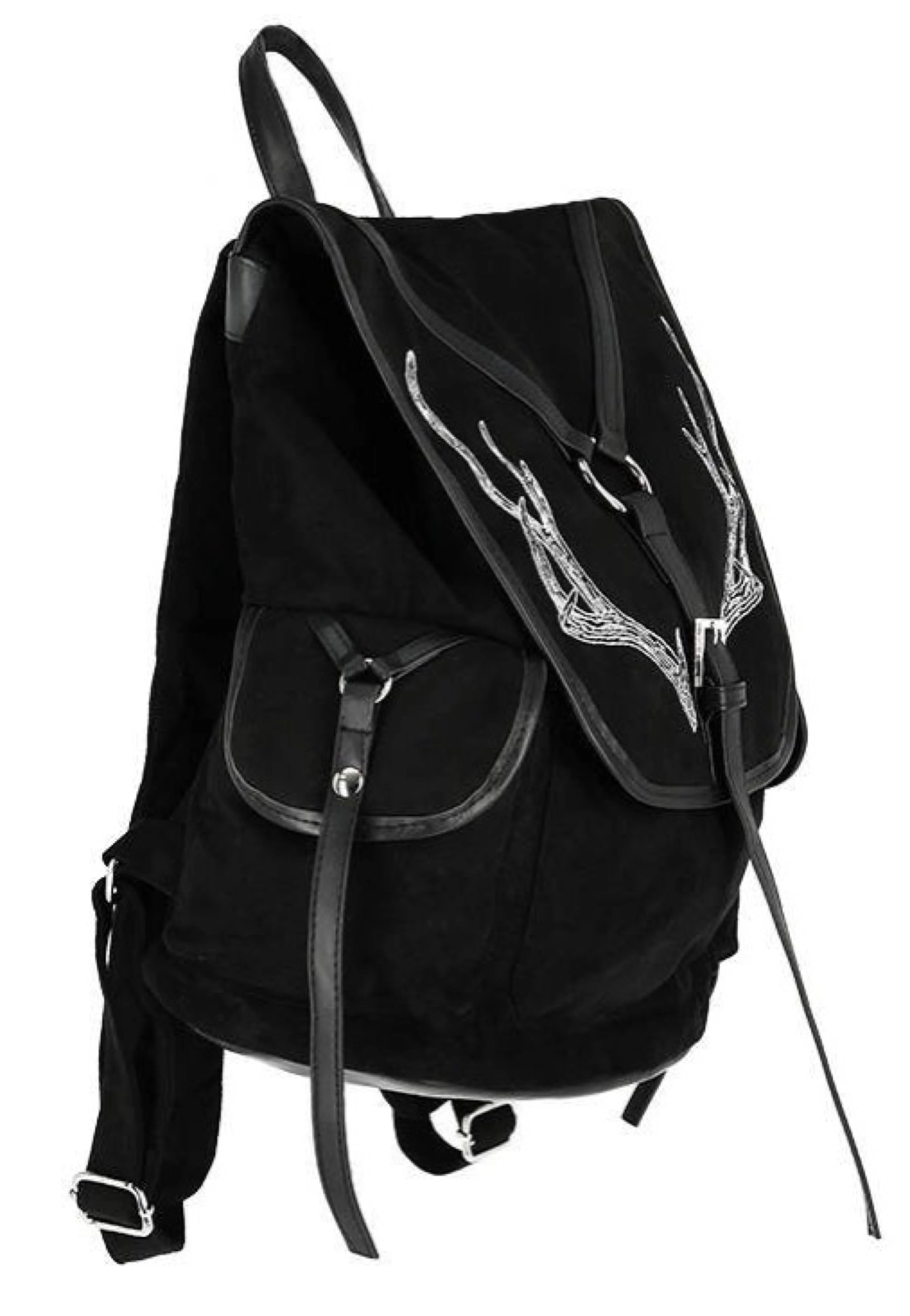 Restyle - Antlers Pagan Black - Backpack - Image 4