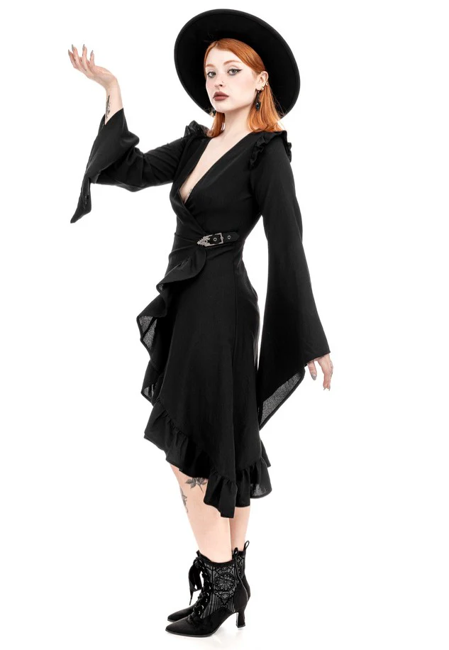 Restyle - Cathedralis Black - Dress - Image 10