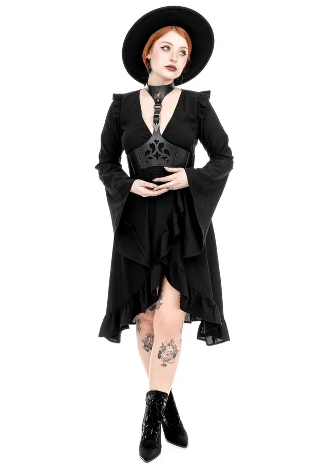 Restyle - Cathedralis Black - Dress - Image 11