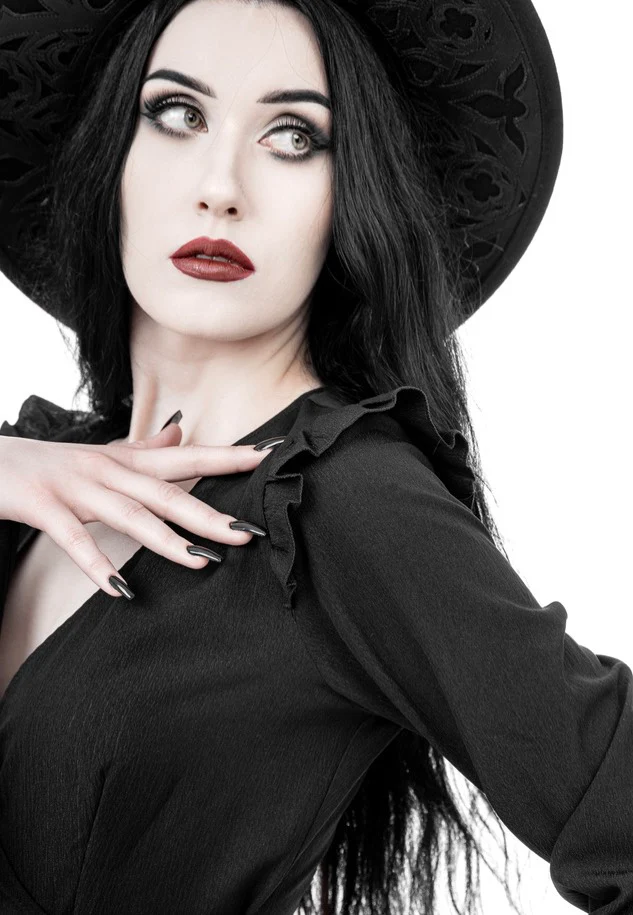Restyle - Cathedralis Black - Dress - Image 6
