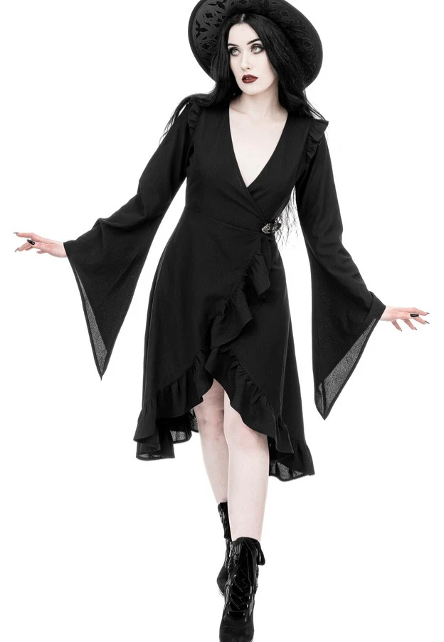 Restyle - Cathedralis Black - Dress - Image 8