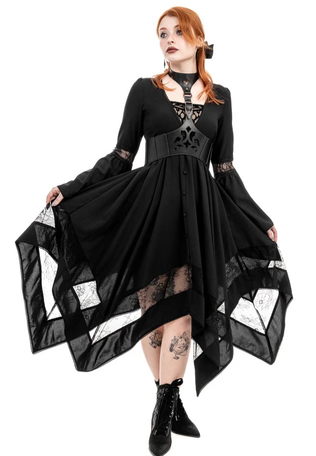 Restyle - Entombed Black - Dress - Image 7