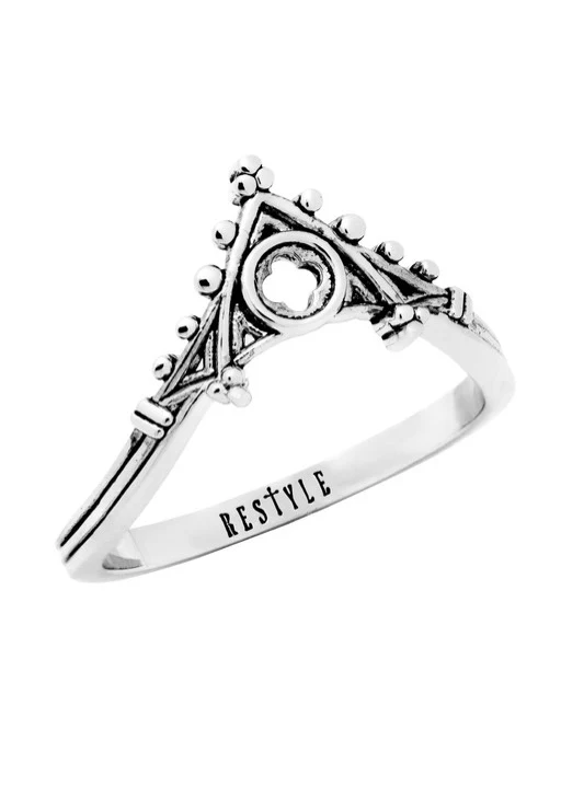 Restyle - Salvation Stacker Silver - Ring
