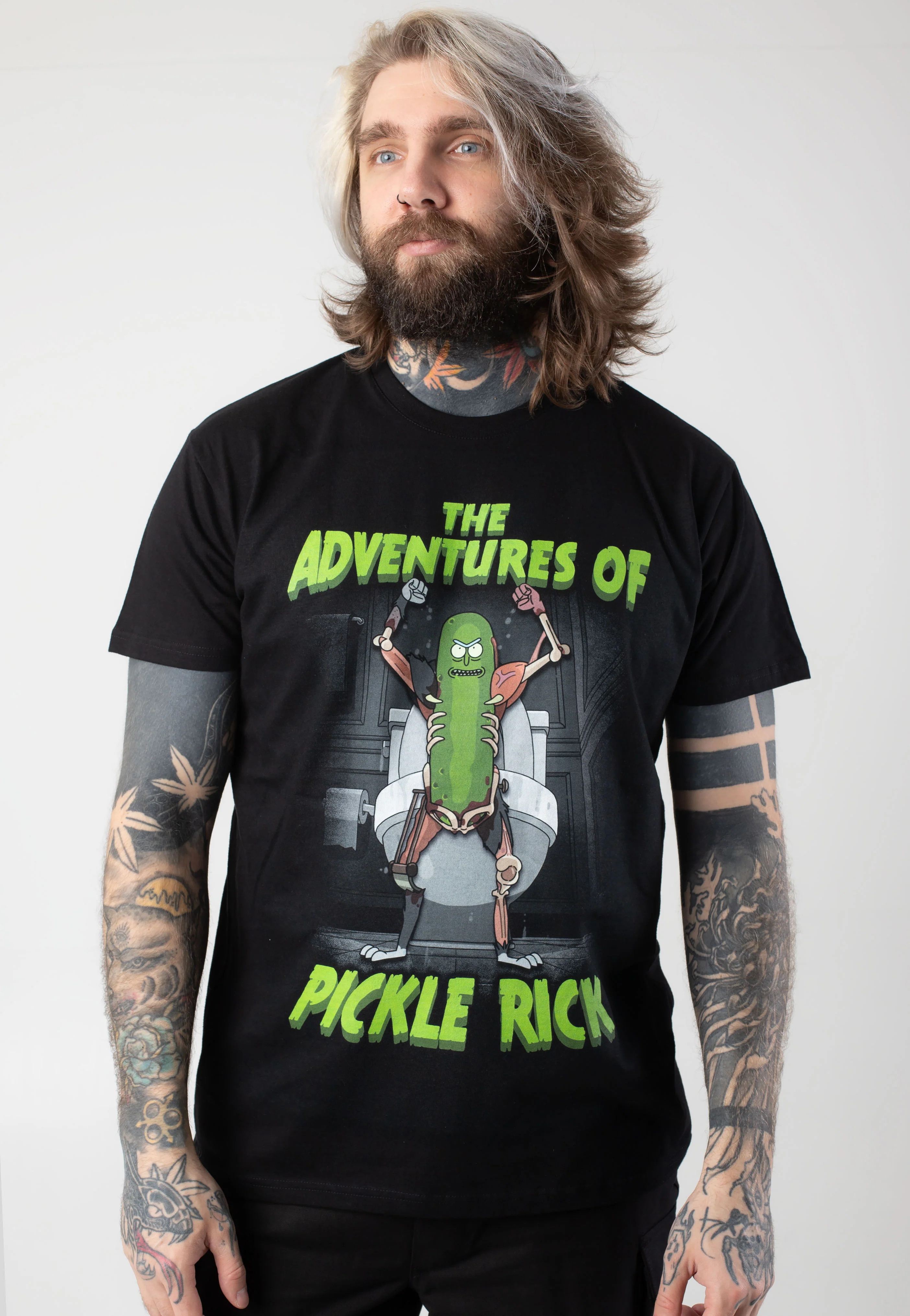 Rick And Morty - Adventures Of Pickle Rick - T-Shirt - Image 3