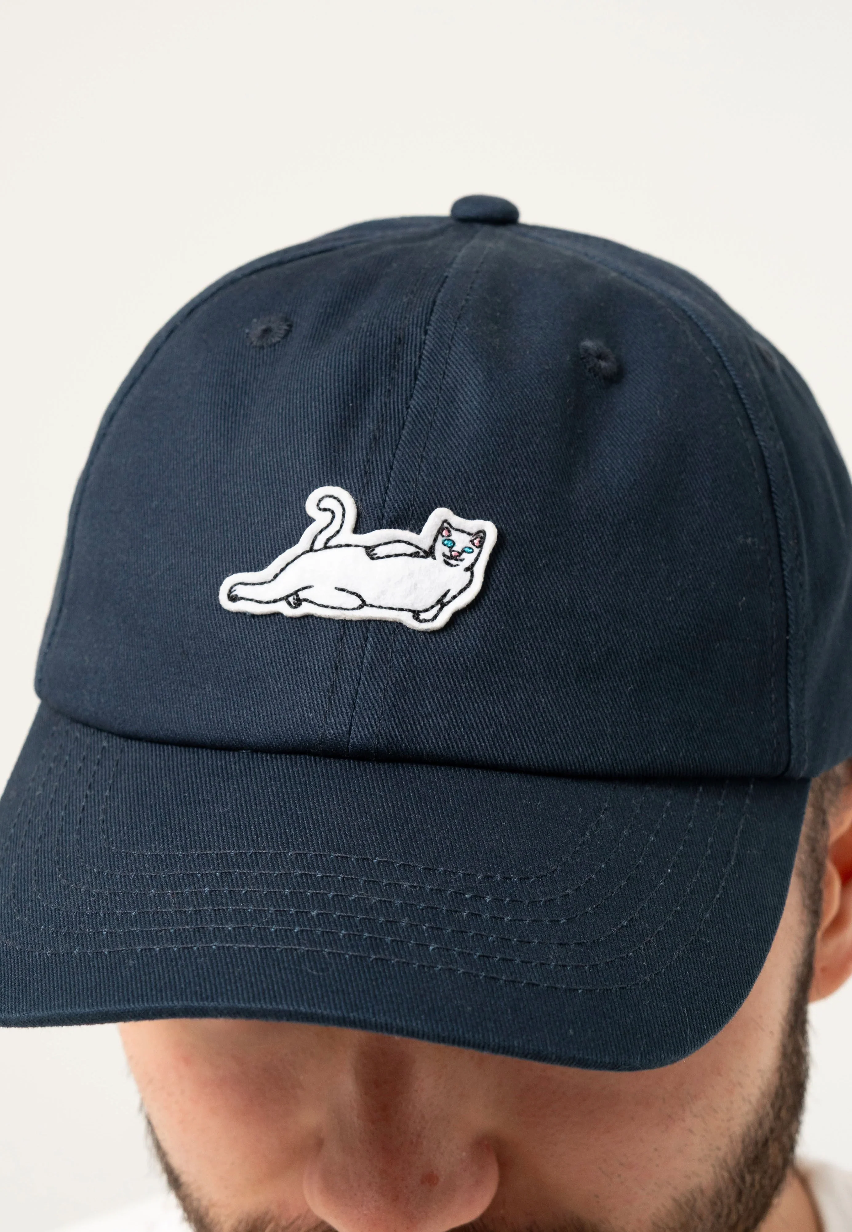 RIPNDIP - Catstanza Dad Navy - Cap - Image 2
