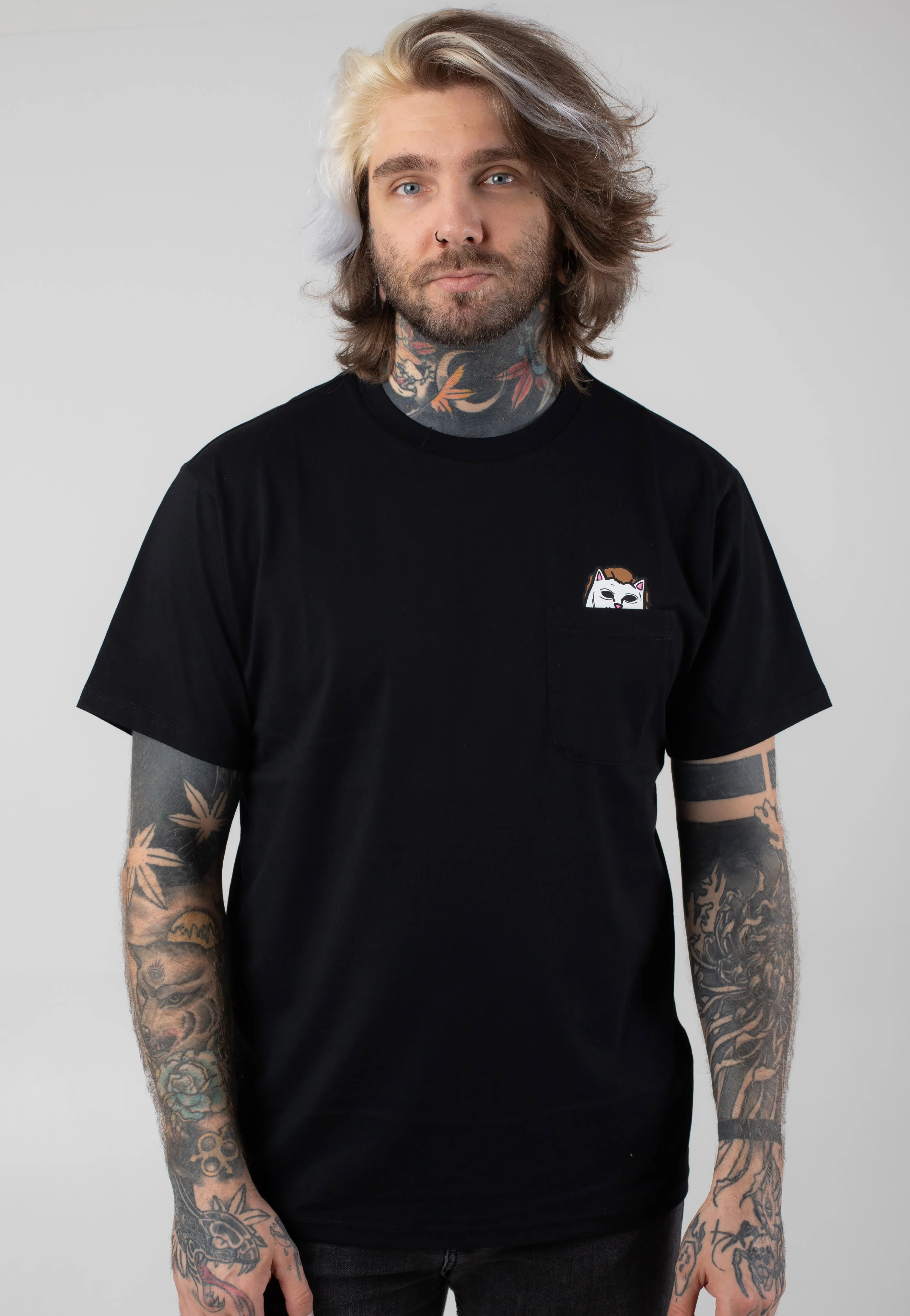 RIPNDIP - Killer Nerm Pocket Black - T-Shirt