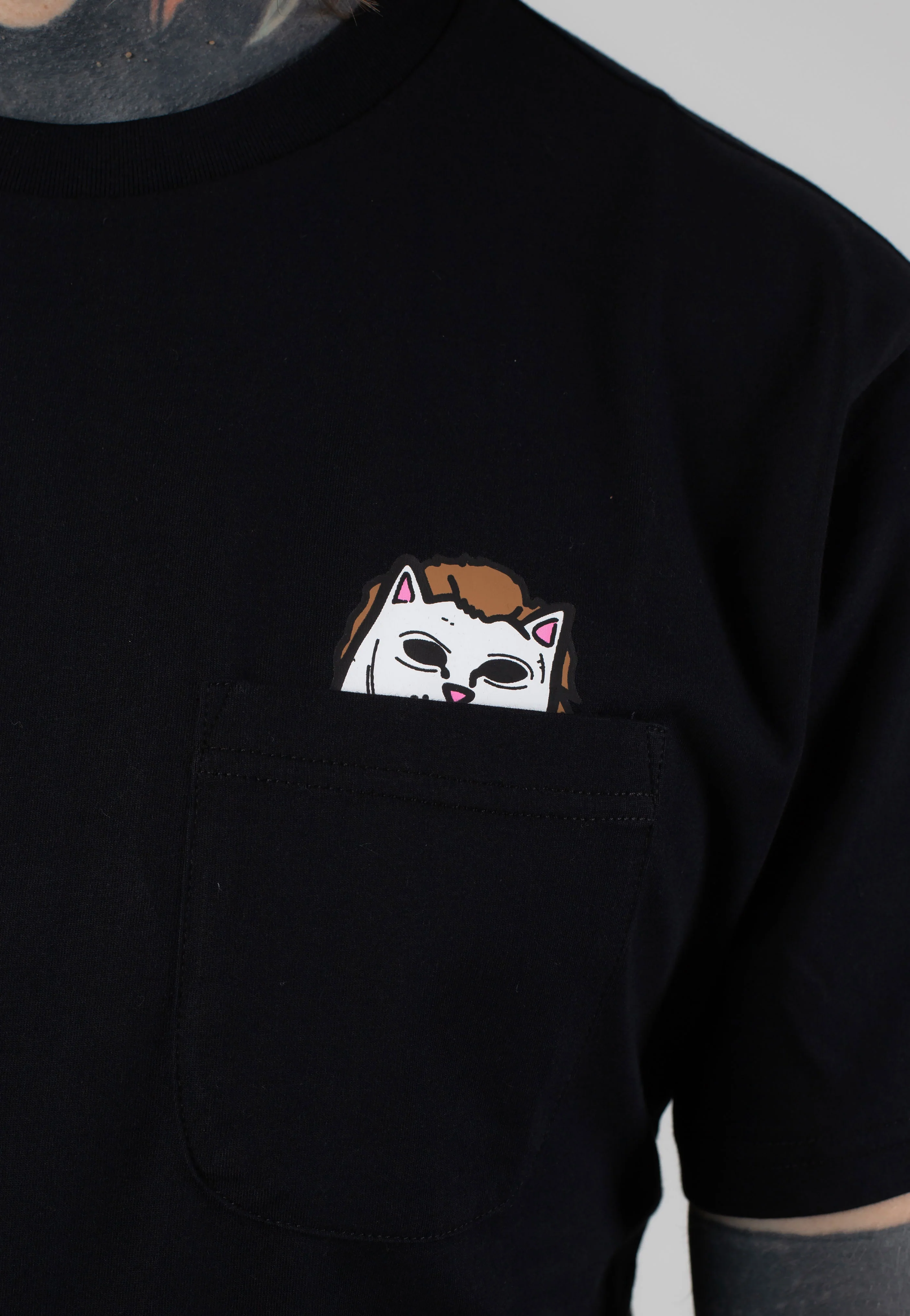 RIPNDIP - Killer Nerm Pocket Black - T-Shirt - Image 3