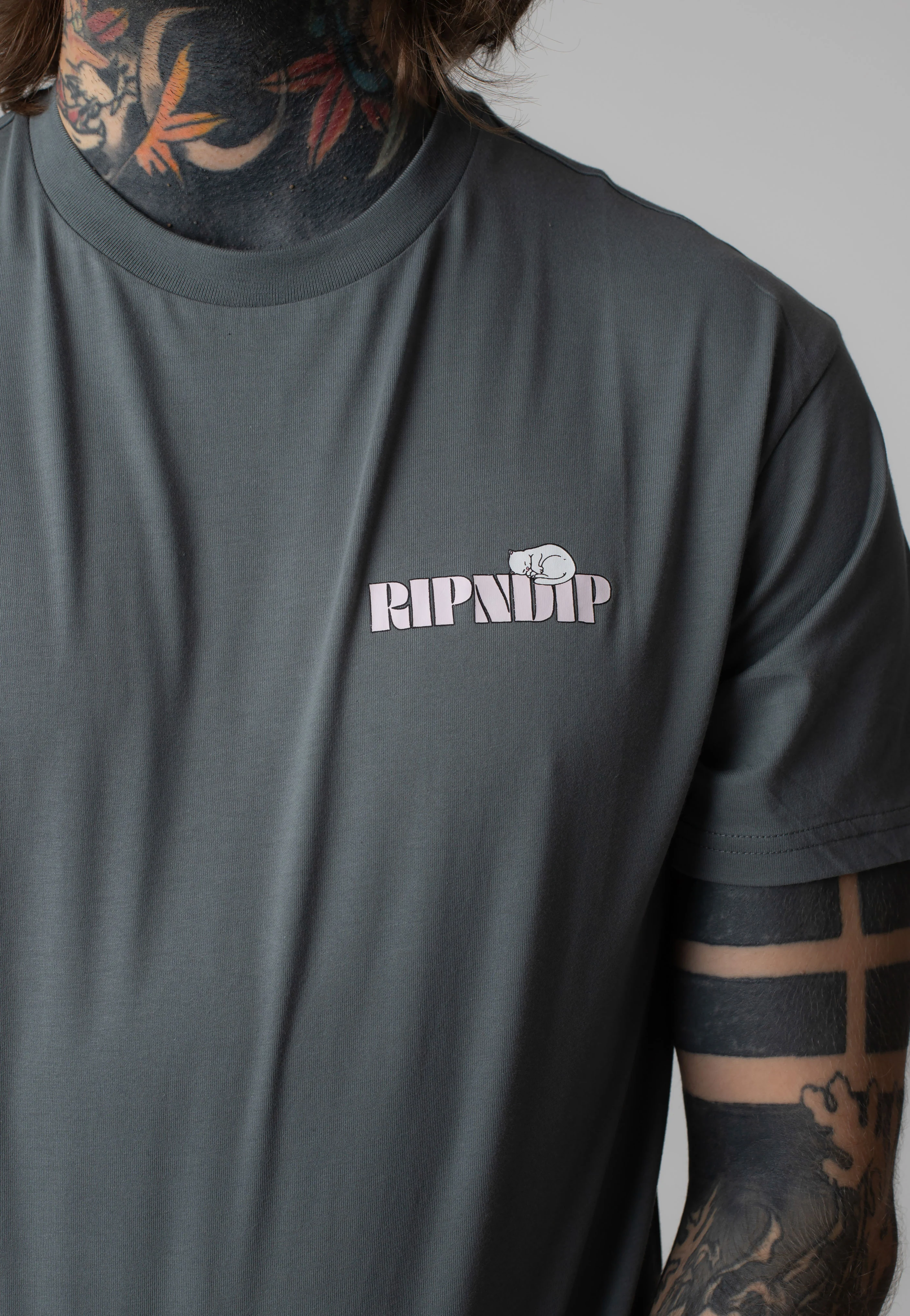 RIPNDIP - Taste Like Nerm Charcoal - T-Shirt - Image 3