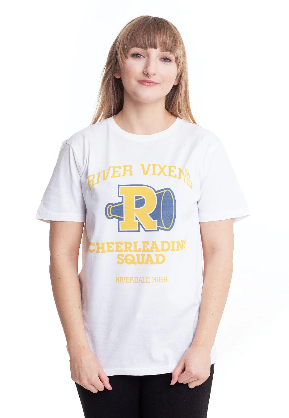 Riverdale - River Vixens/Cheerleading Squad White - T-Shirt - Image 5