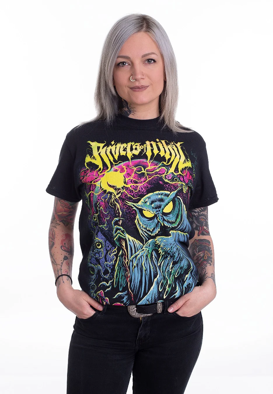Rivers Of Nihil - Blacklight - T-Shirt - Image 5