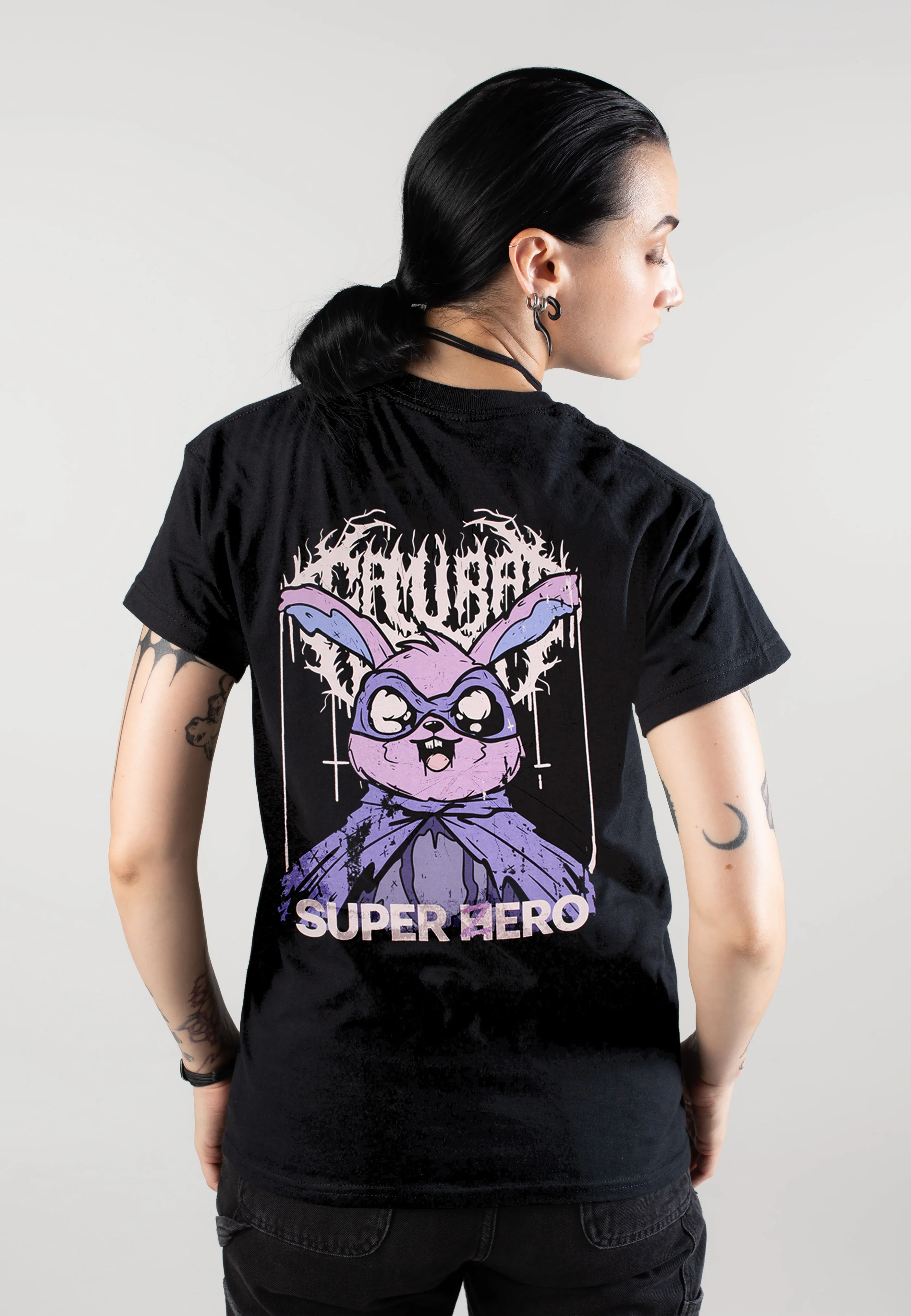Samurai Pizza Cats - Super Zero - T-Shirt - Image 6