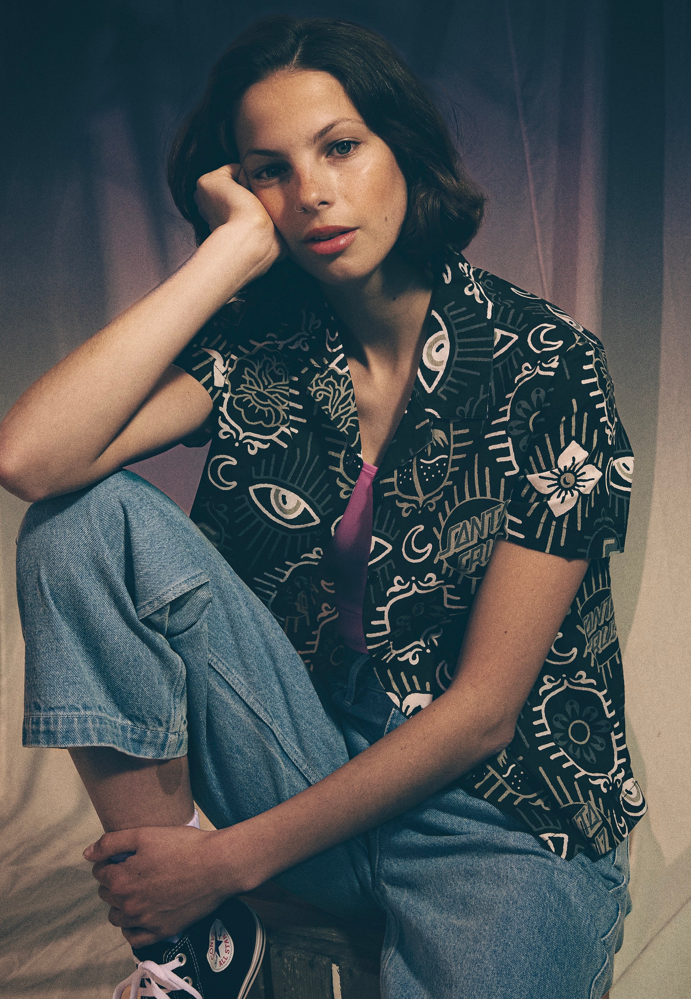 Santa Cruz - Patchwork Black Patchwork - Shirt - Image 2