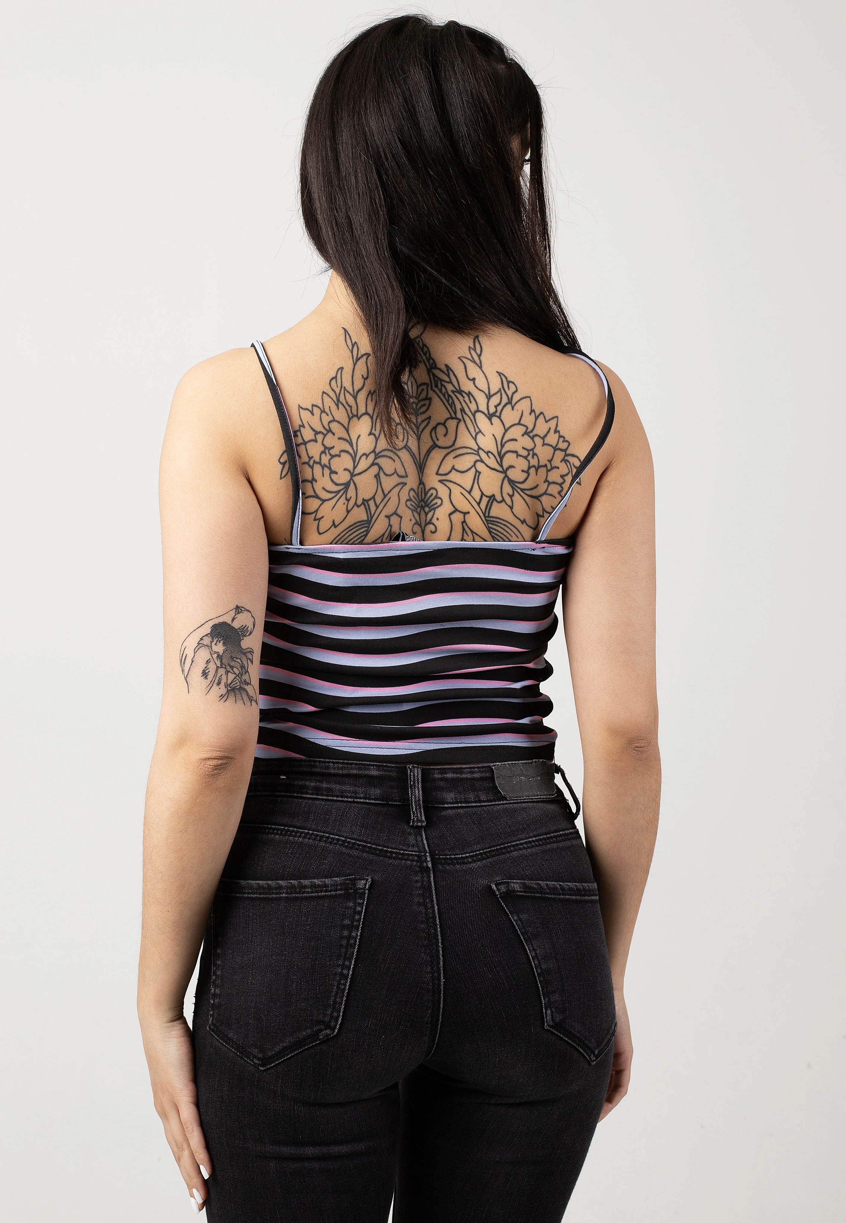 Santa Cruz - Strip Black Wave Stripe - Top - Image 2