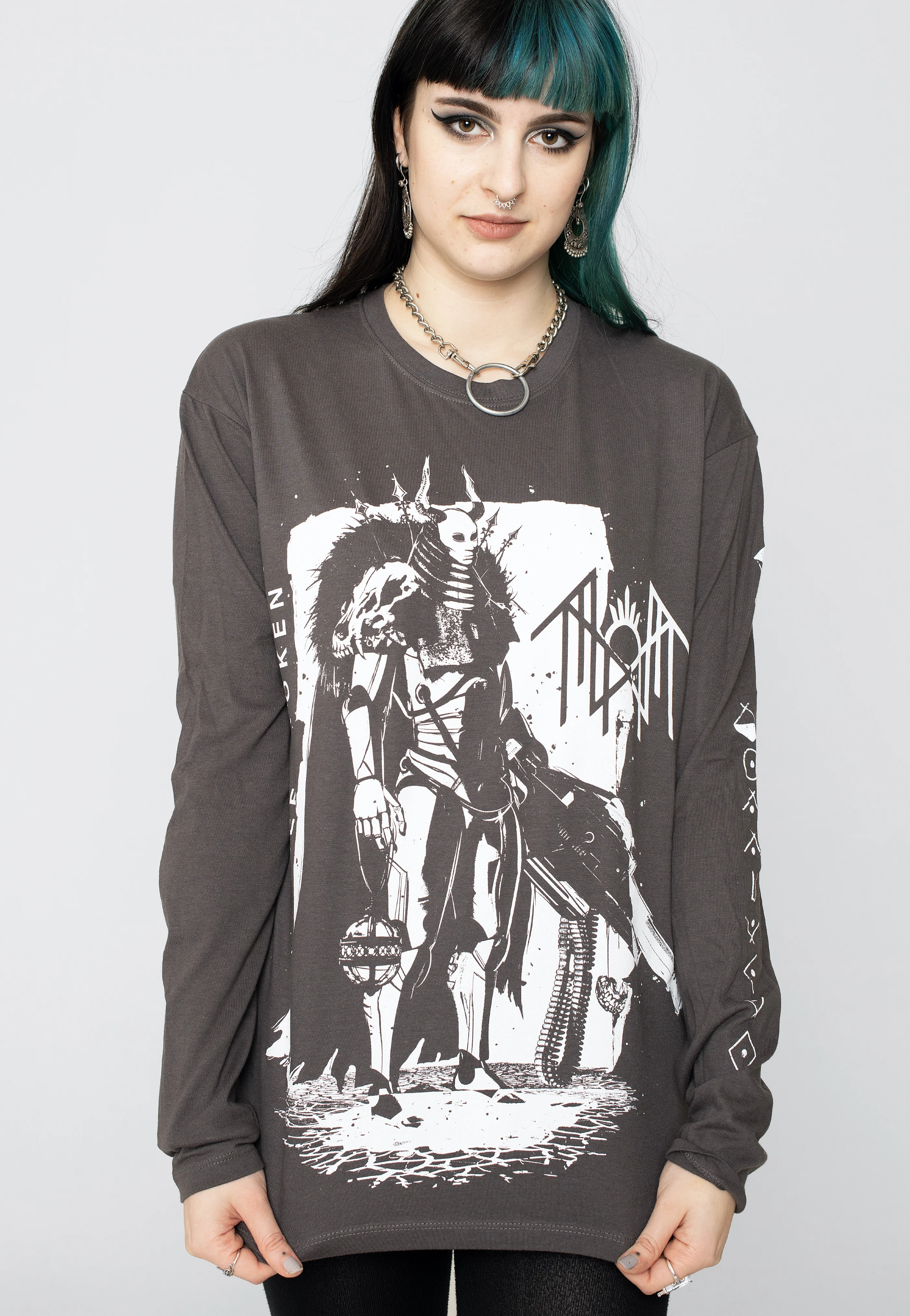Sleep Token - The Summoning Faded Charcoal - Longsleeve - Image 6