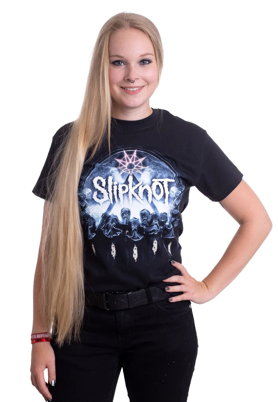Slipknot - Blue Horizon Logo - T-Shirt - Image 7