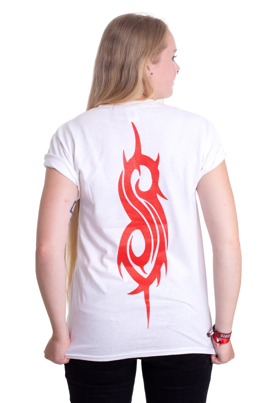 Slipknot - WANYK Black Figures White - T-Shirt - Image 6