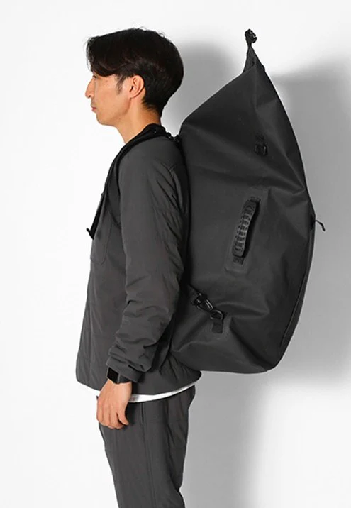 Snow Peak - 4Way Dry Bag L Black - Backpack - Image 5