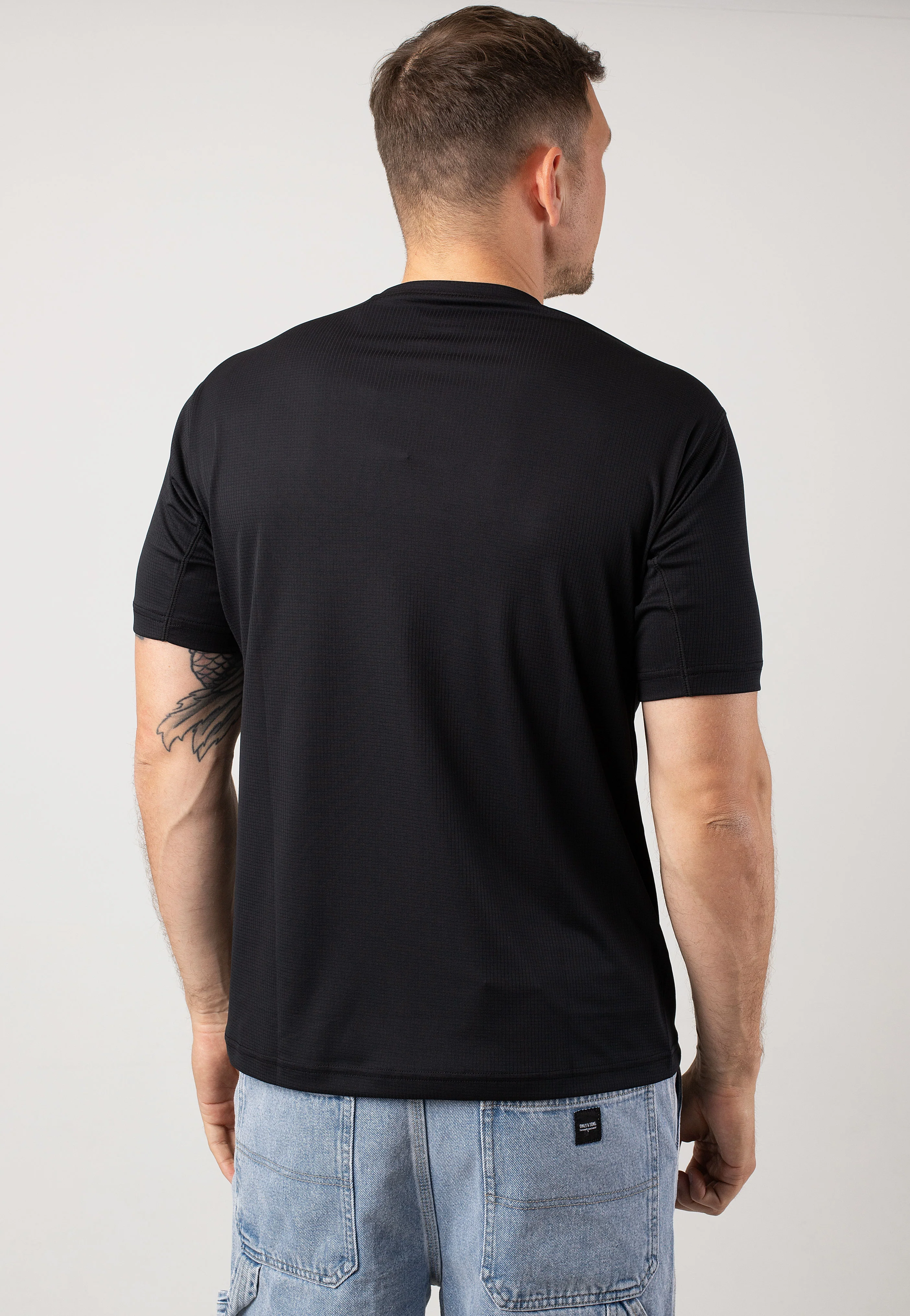 Snow Peak - Pe Power Dry Black - T-Shirt - Image 3