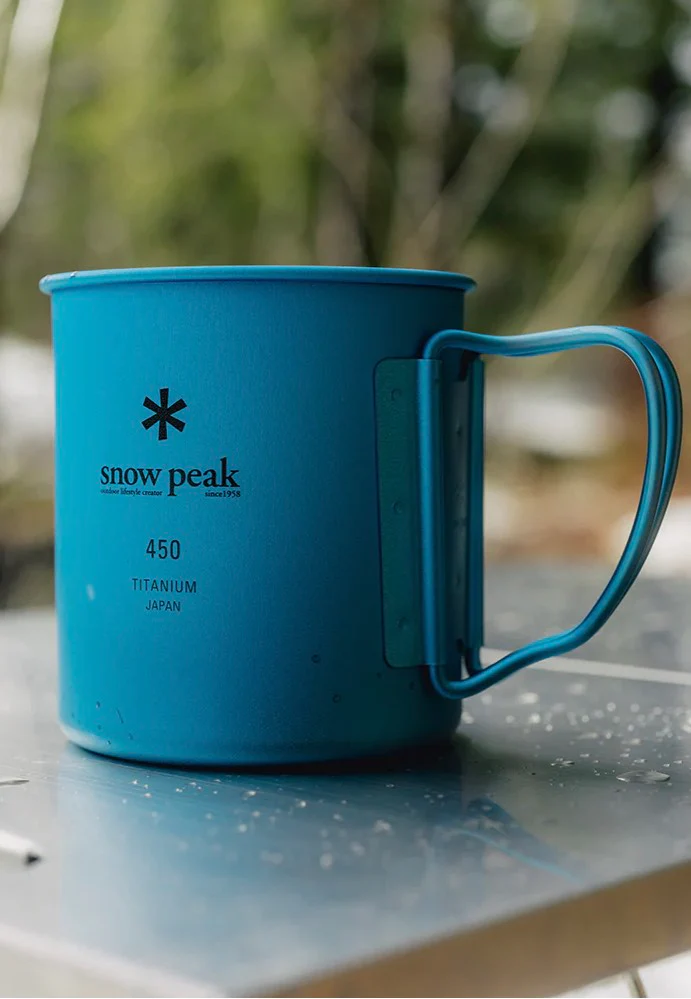 Snow Peak - Titanium Single 450 Blue - Mug