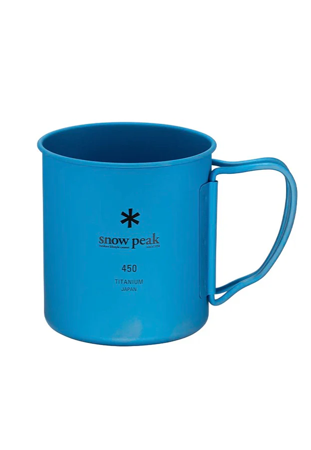 Snow Peak - Titanium Single 450 Blue - Mug - Image 5