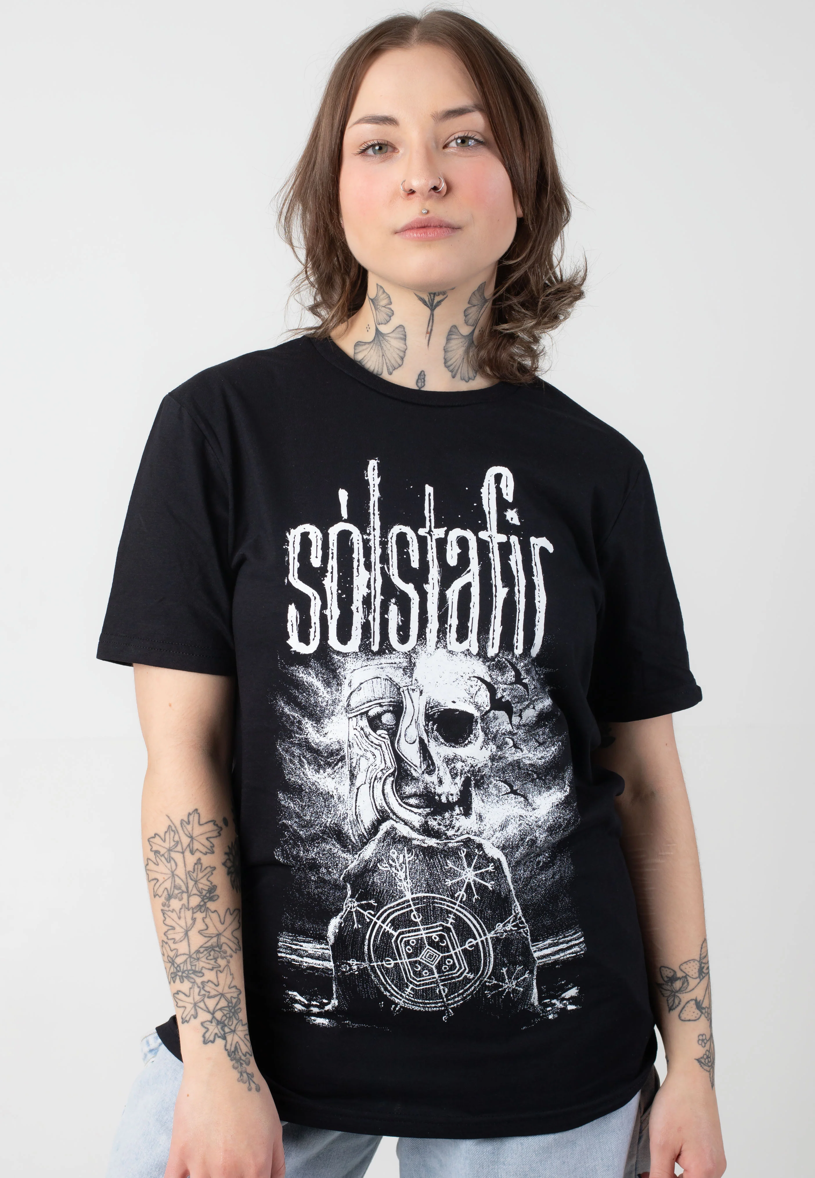 Solstafir - White Rune Stone - T-Shirt - Image 5