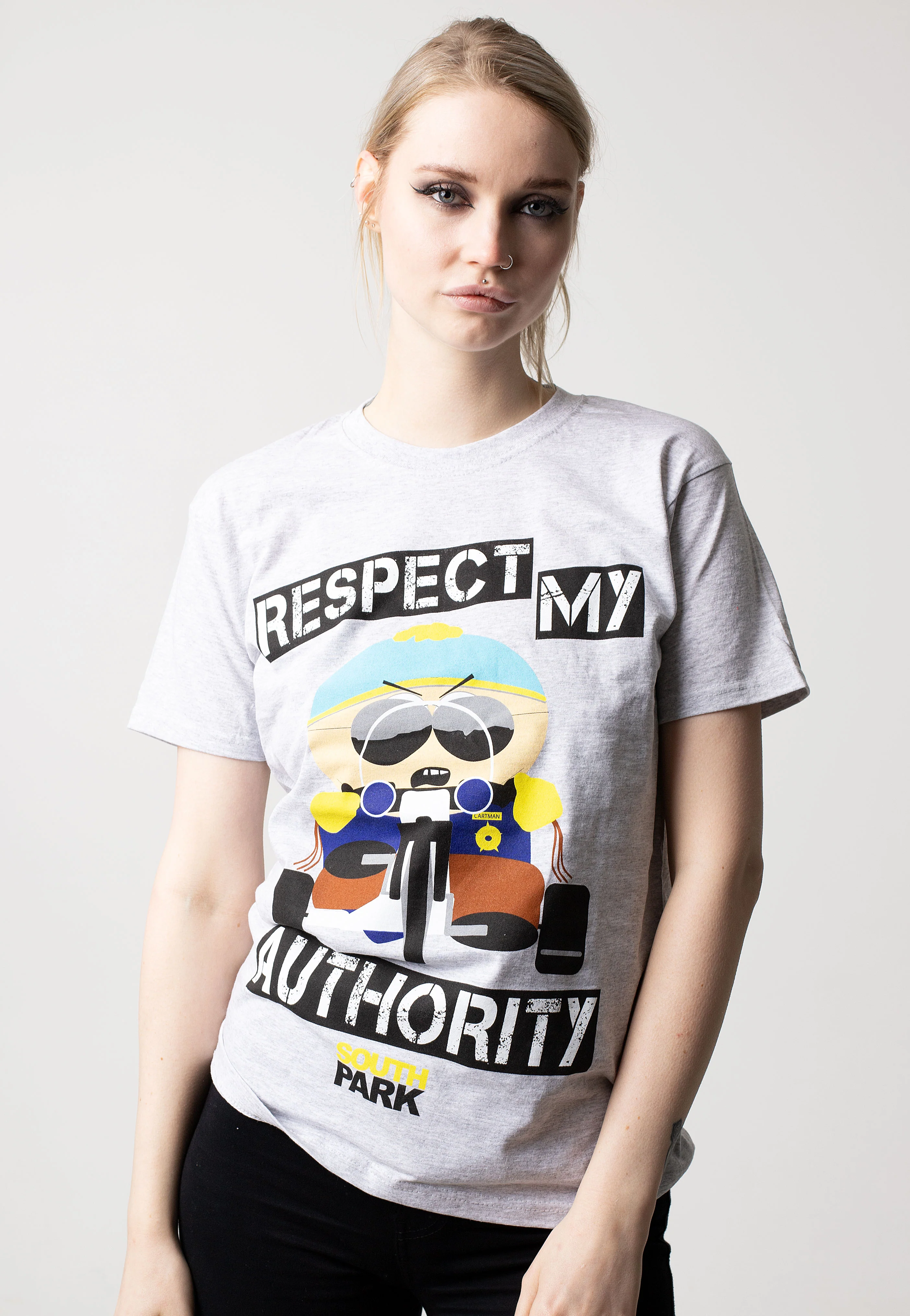 South Park - Respect My Authority Heather Grey - T-Shirt - Image 6