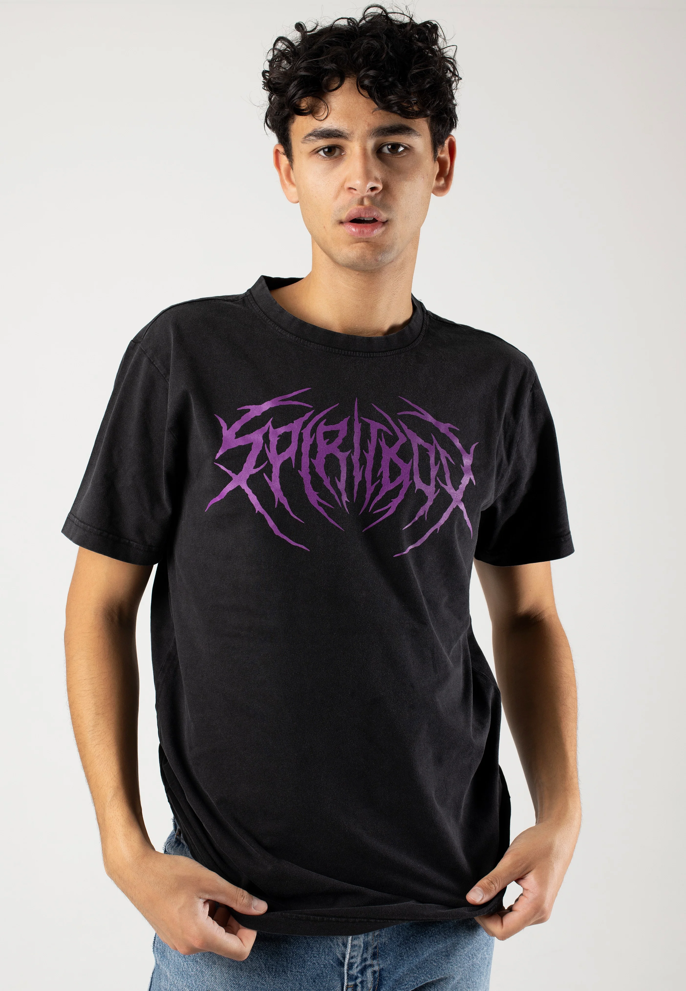 Spiritbox - Death Metal Logo Acid Wash - T-Shirt - Image 2