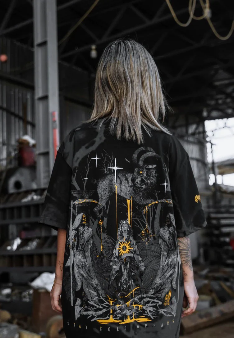 Stay Cold Apparel - Full Moon Ritual Customized - T-Shirt - Image 3