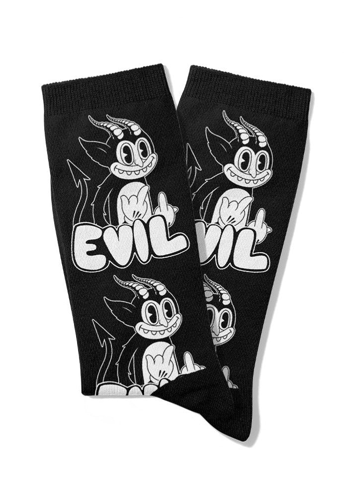 Stay Cold Apparel - Leave Me Alone Black - Socks - Image 3