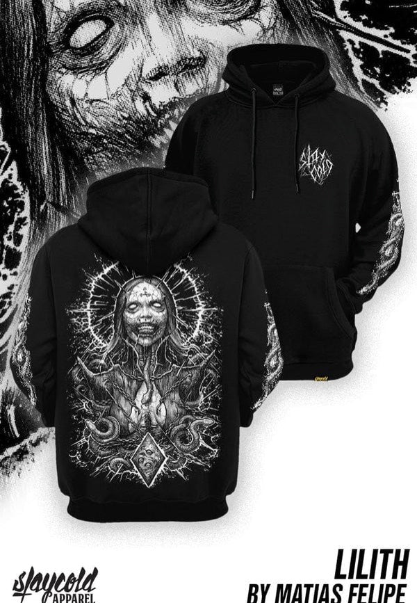 Stay Cold Apparel - Lilith Black - Hoodie - Image 4
