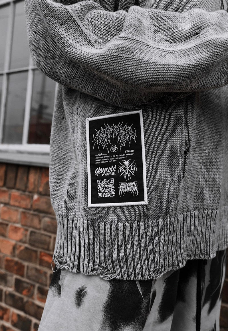 Stay Cold Apparel - Reign Of Blood Grey Bleach - Pullover - Image 4