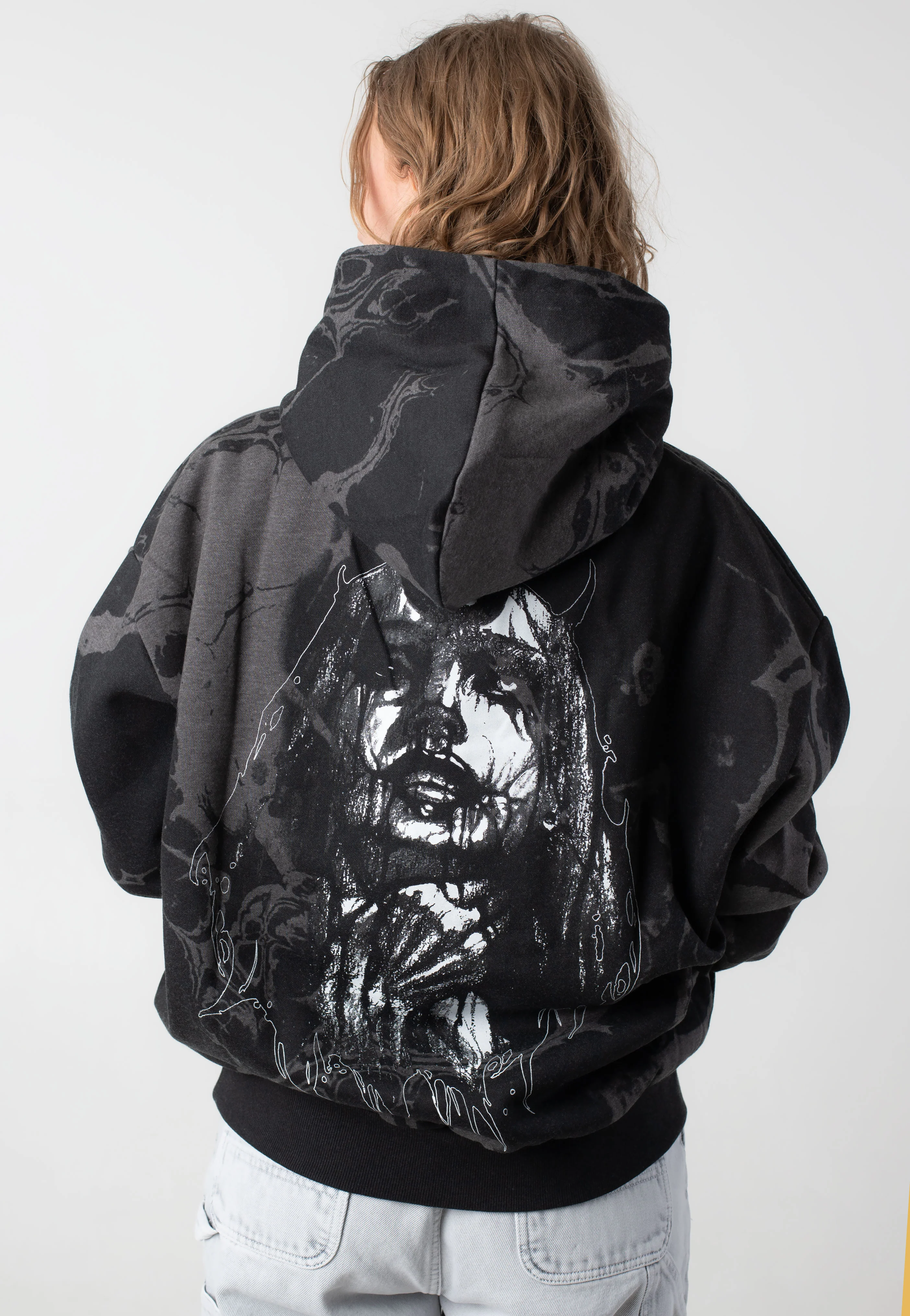 Stay Cold Apparel - Strangled Oversized Black - Hoodie - Image 6