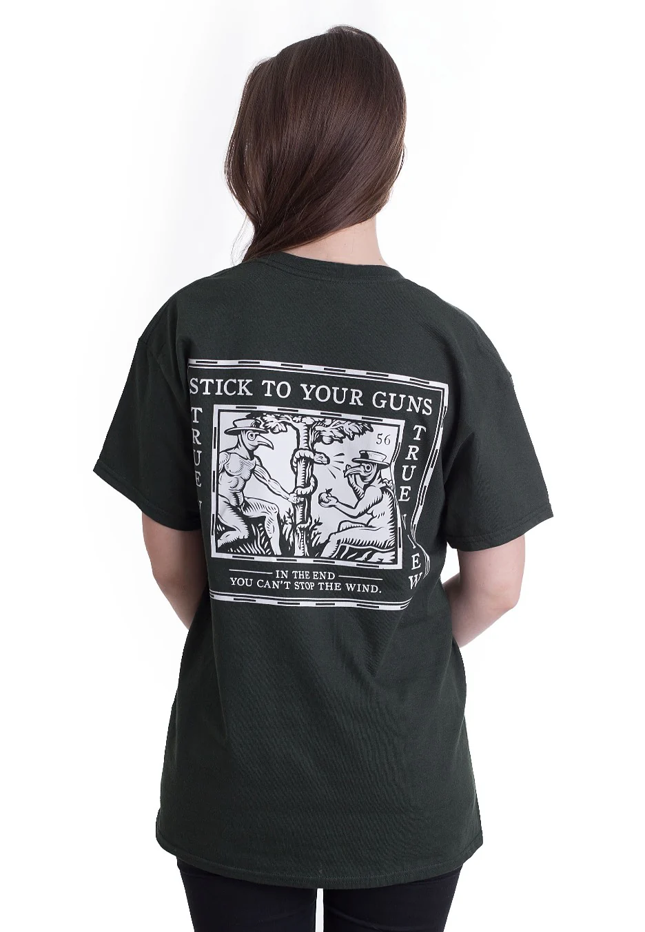 Stick To Your Guns - 56 Forest Green - T-Shirt - Image 6