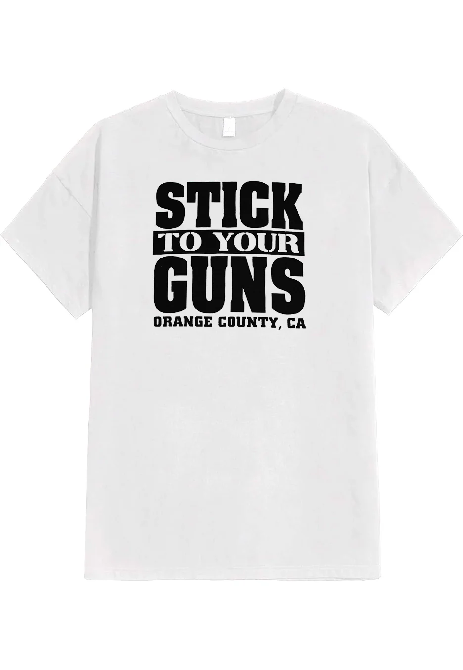 Stick To Your Guns - I Am White - T-Shirt