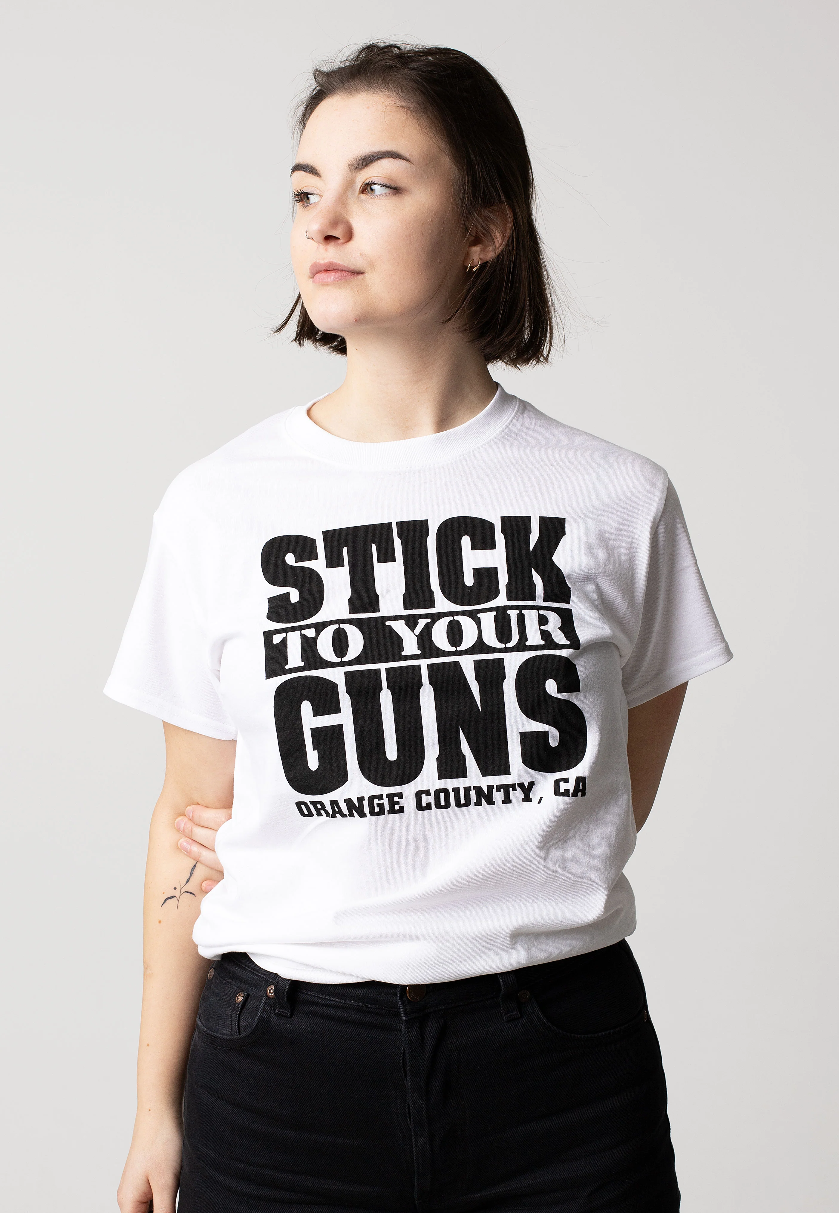 Stick To Your Guns - I Am White - T-Shirt - Image 5
