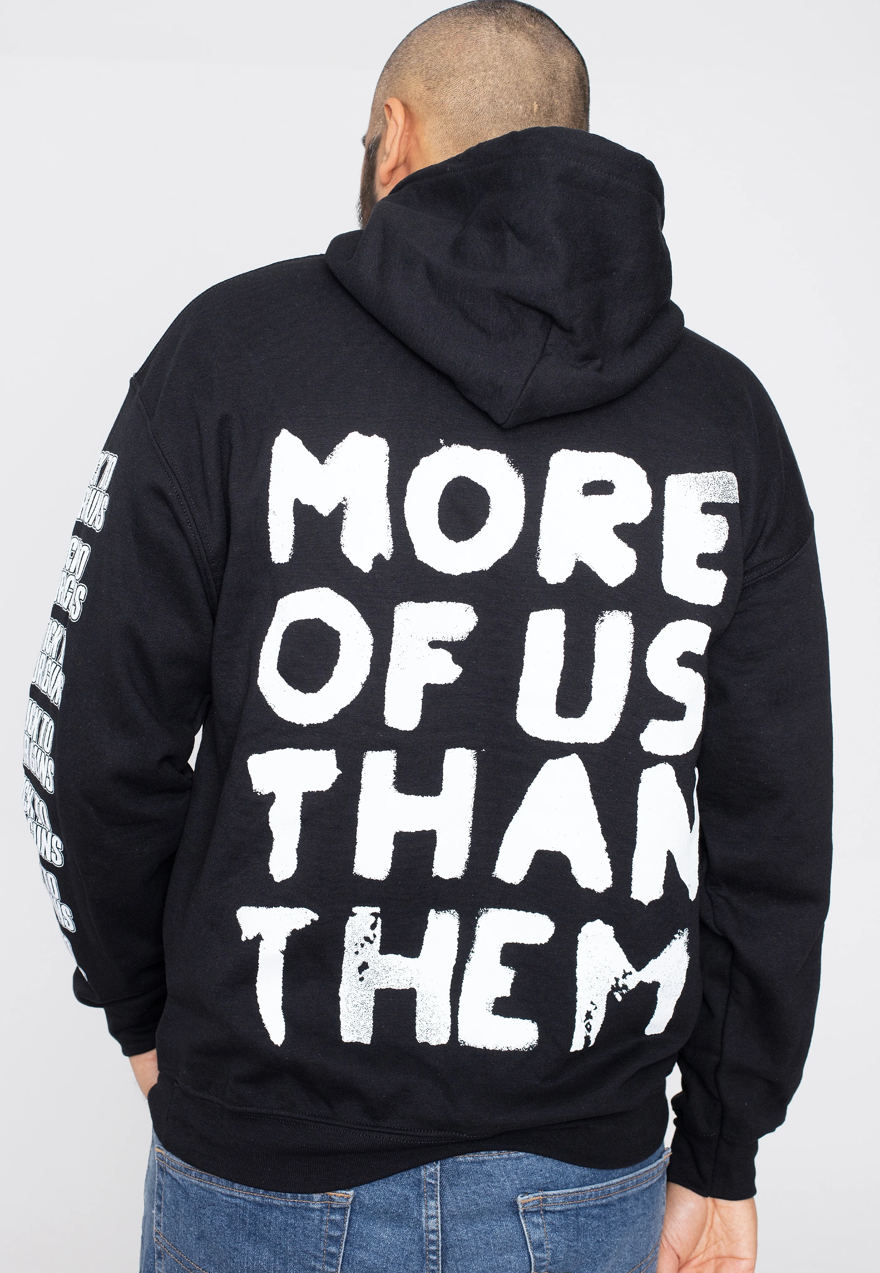 Stick To Your Guns - More Of Us Logo - Hoodie - Image 3