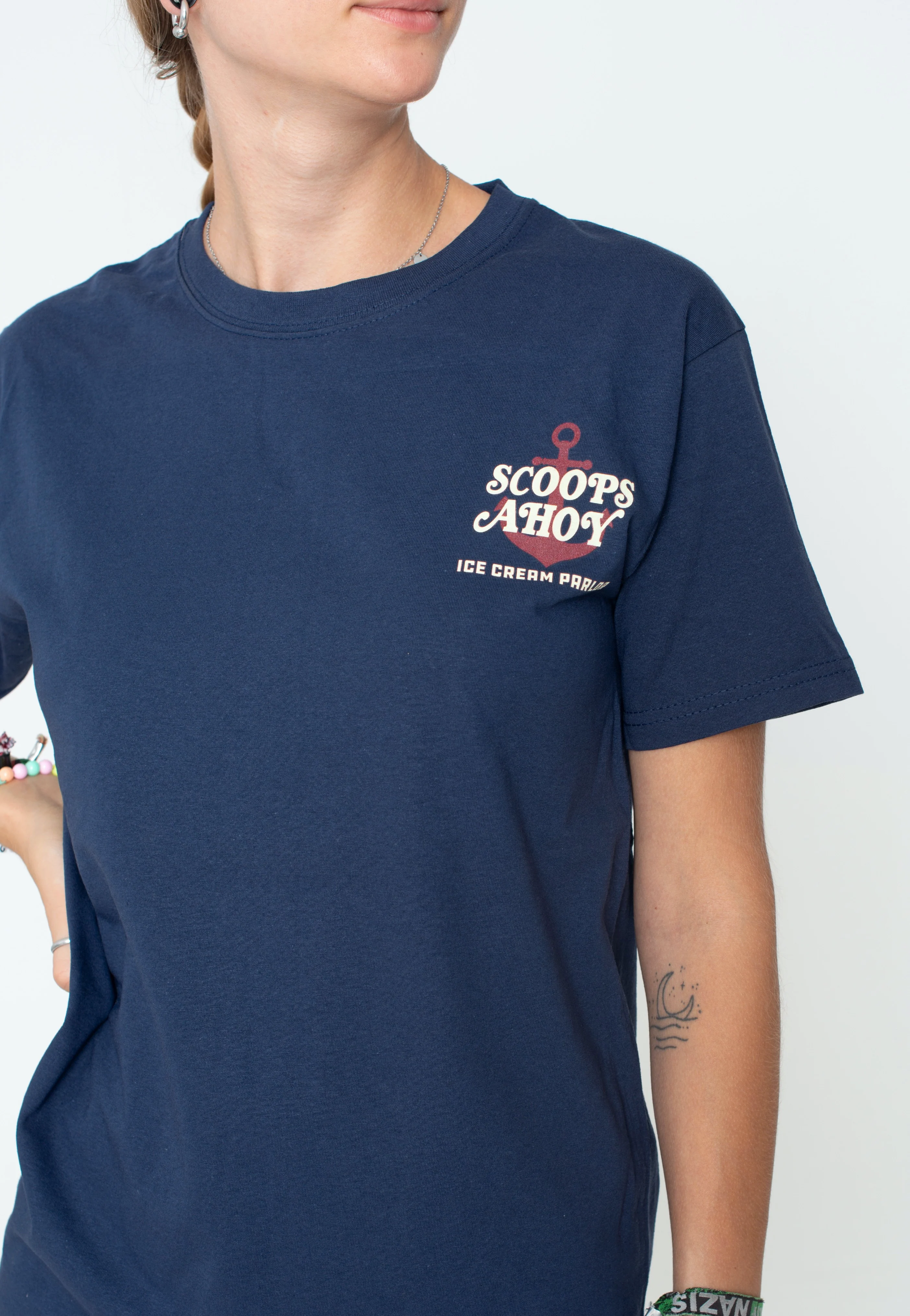 Stranger Things - Ahoy Ahoy Navy - T-Shirt - Image 6