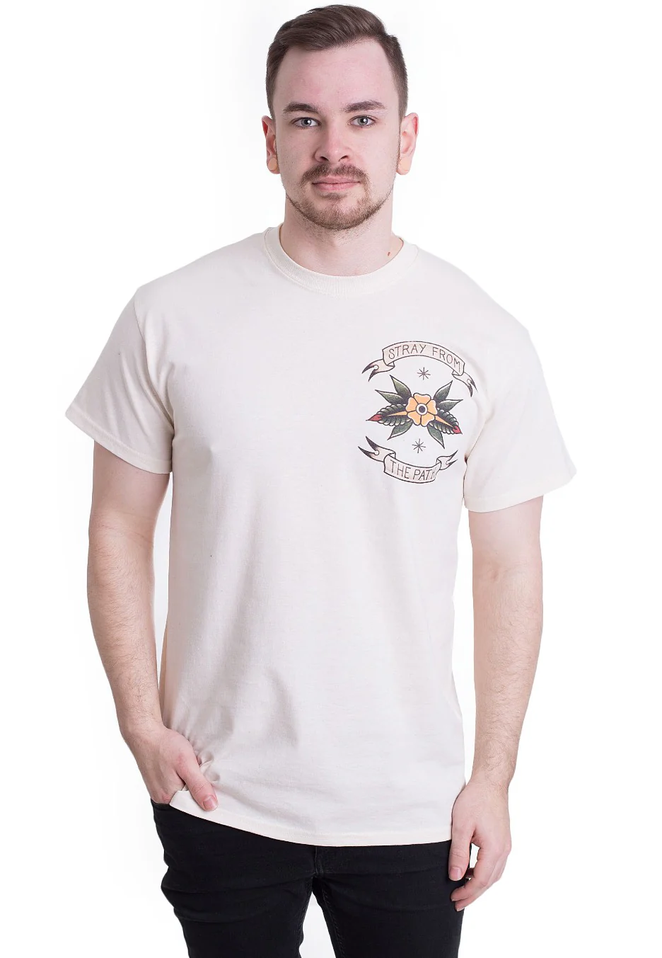 Stray From The Path - Tattoo Lighthouse Natural - T-Shirt - Image 3