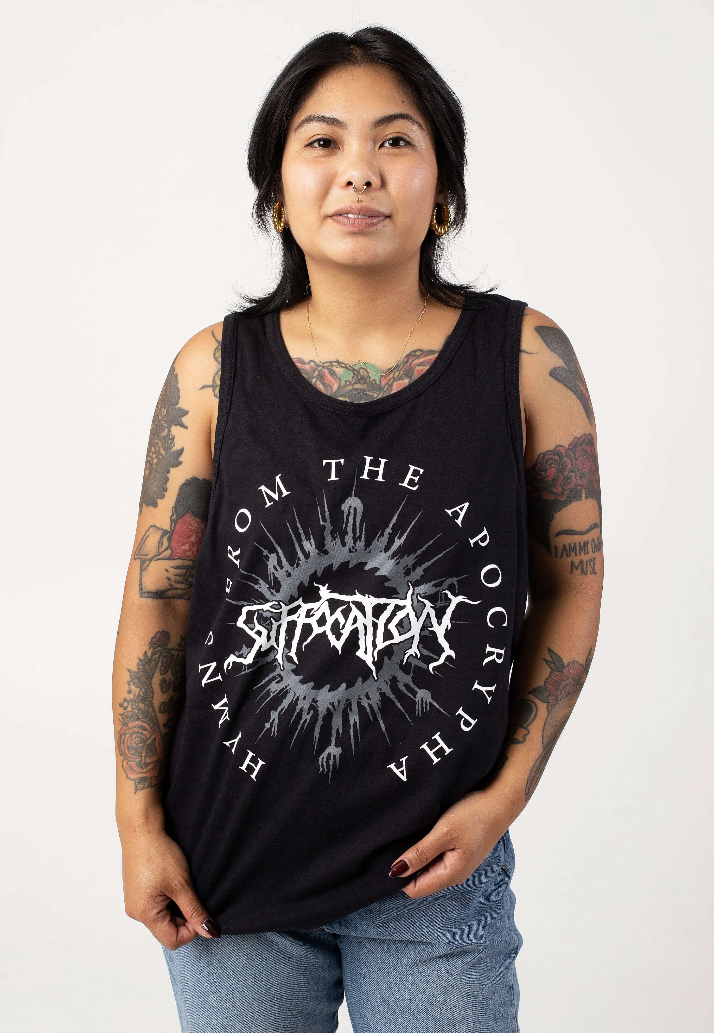Suffocation - Hymns Logo - Tank - Image 5