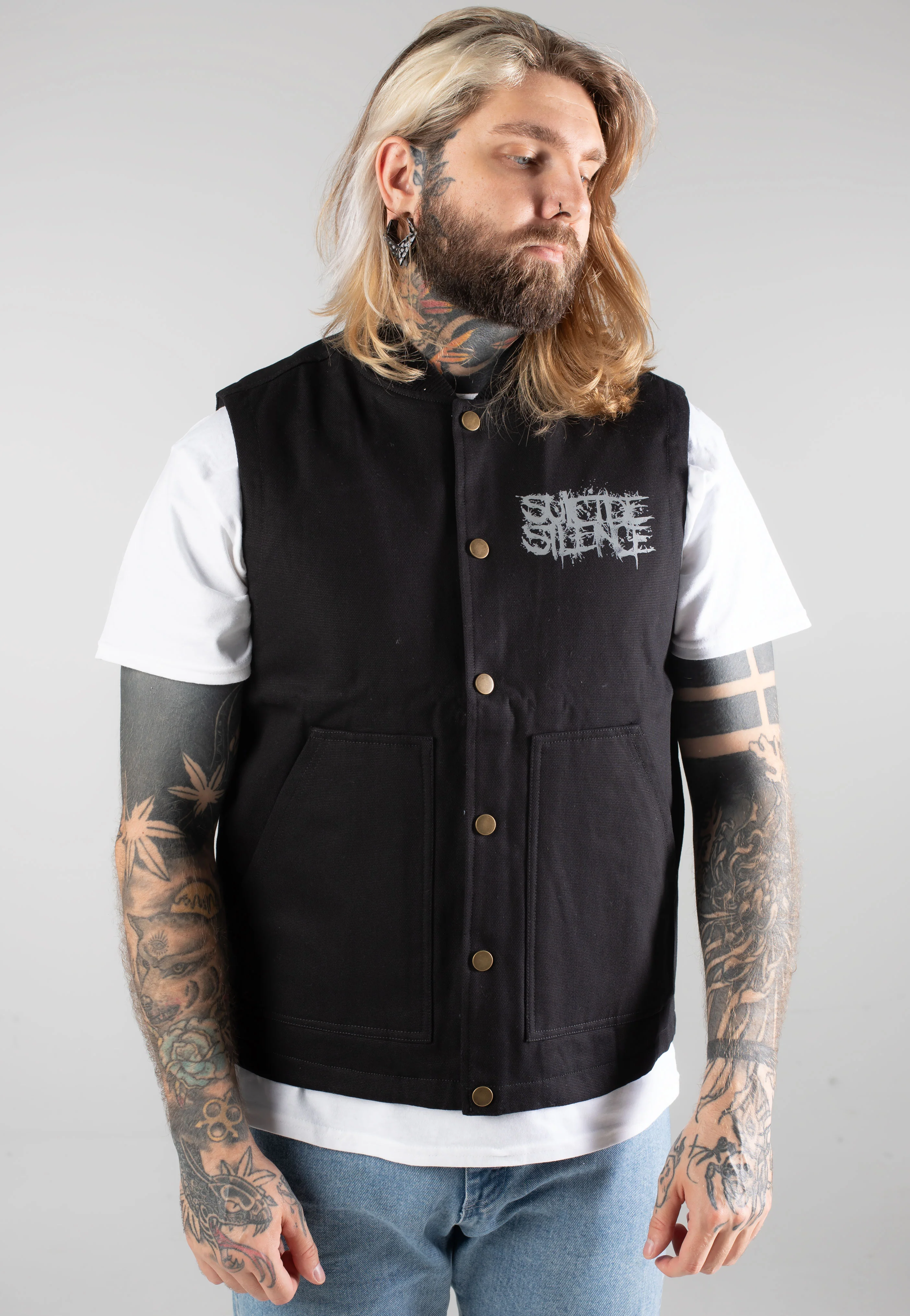 Suicide Silence - Skull Snake - Vest - Image 2