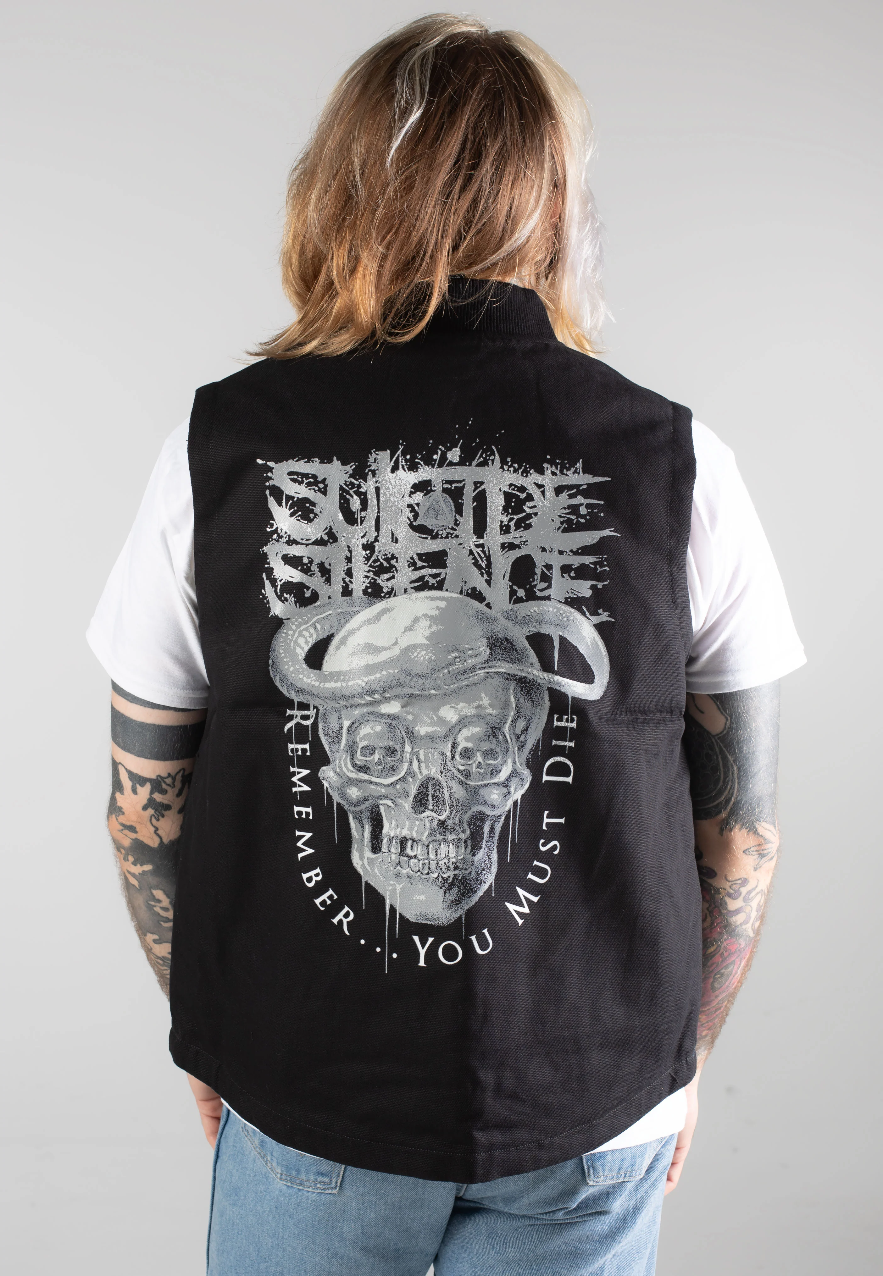 Suicide Silence - Skull Snake - Vest - Image 4