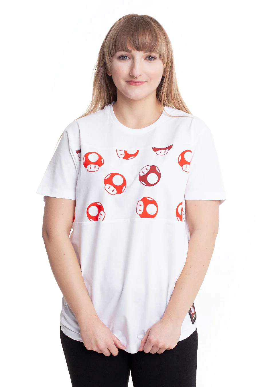 Super Mario - AOP Toad White - T-Shirt - Image 4