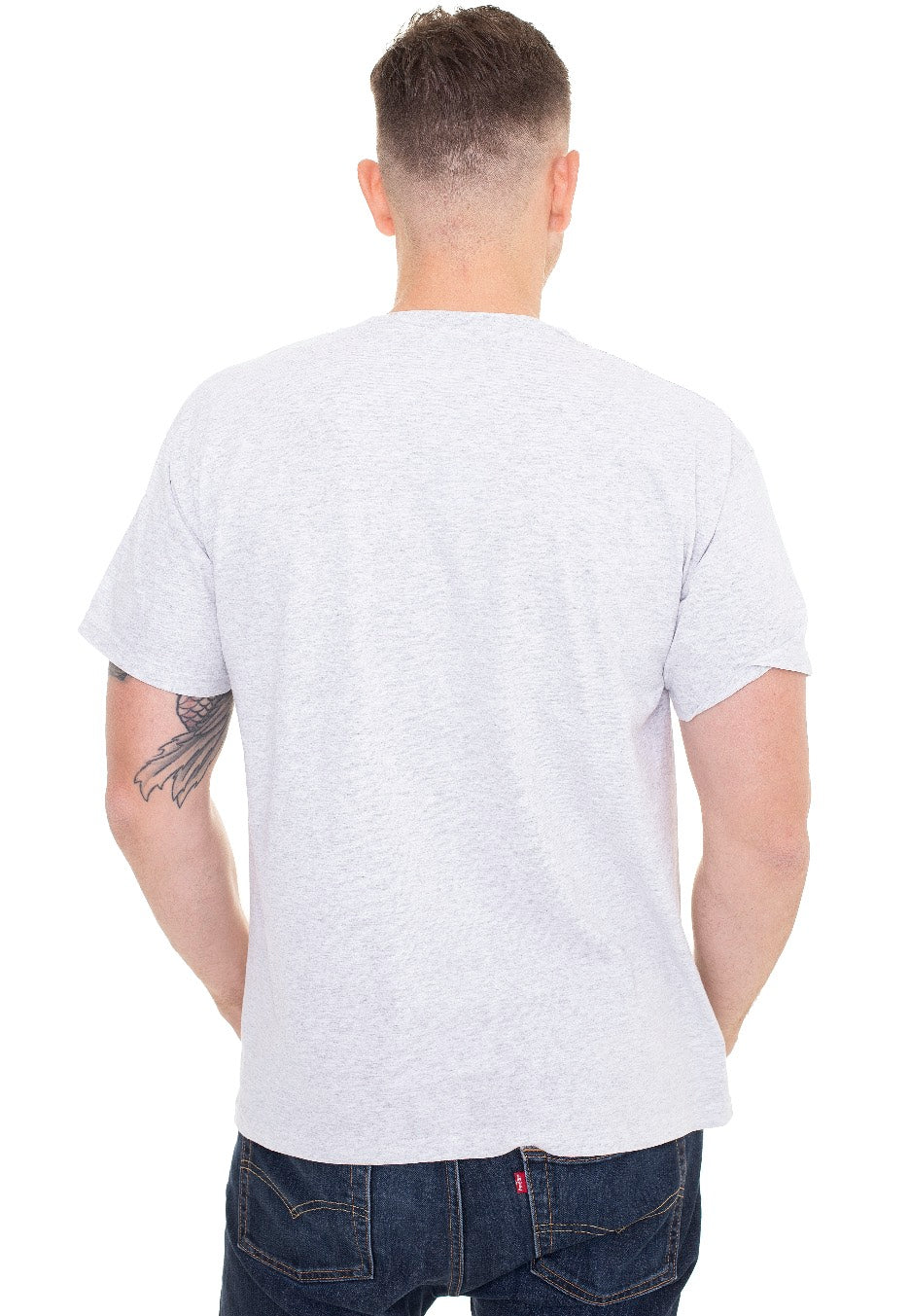 Super Mario - Donkey Kong Bricks Grey - T-Shirt - Image 3